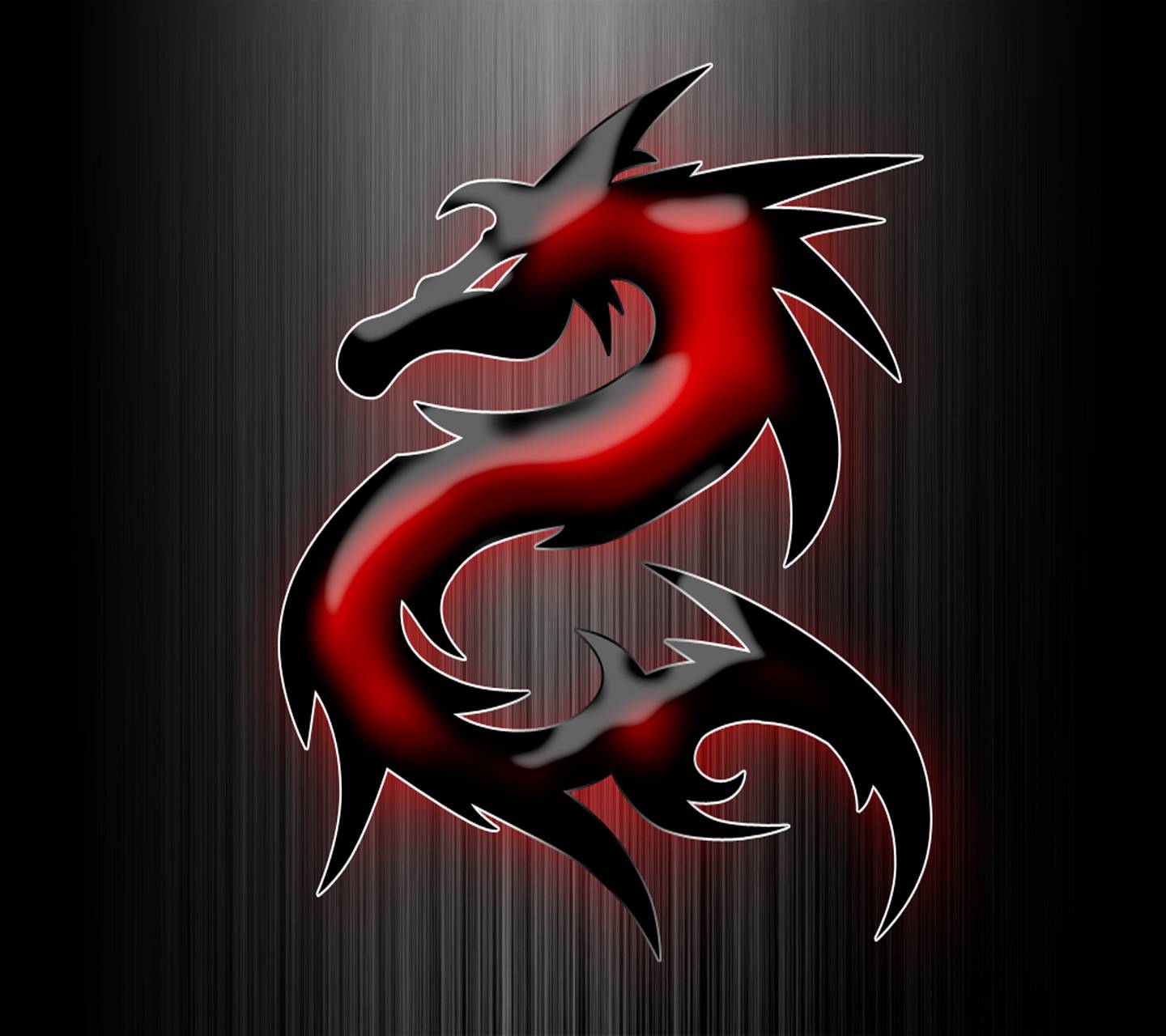 Red Dragon Sitting Outside Lake
 Wallpapers