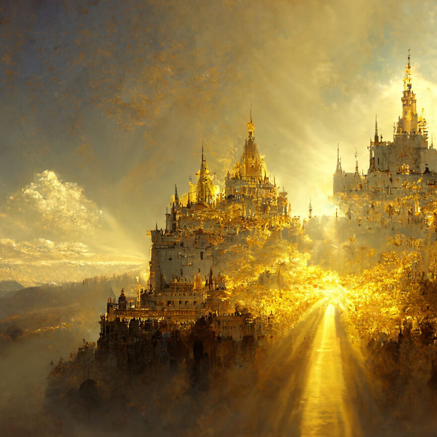 Spiritual Fantasy Art Sunrise
 Wallpapers