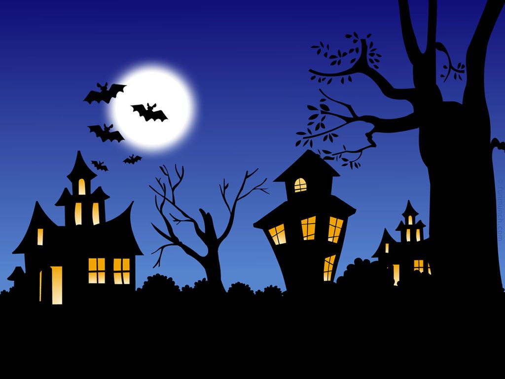 Spooky Halloween House
 Wallpapers