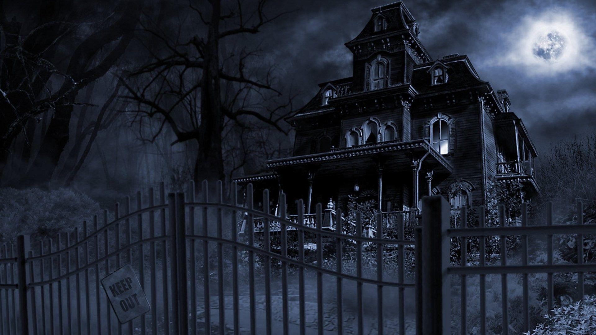 Spooky Halloween House
 Wallpapers