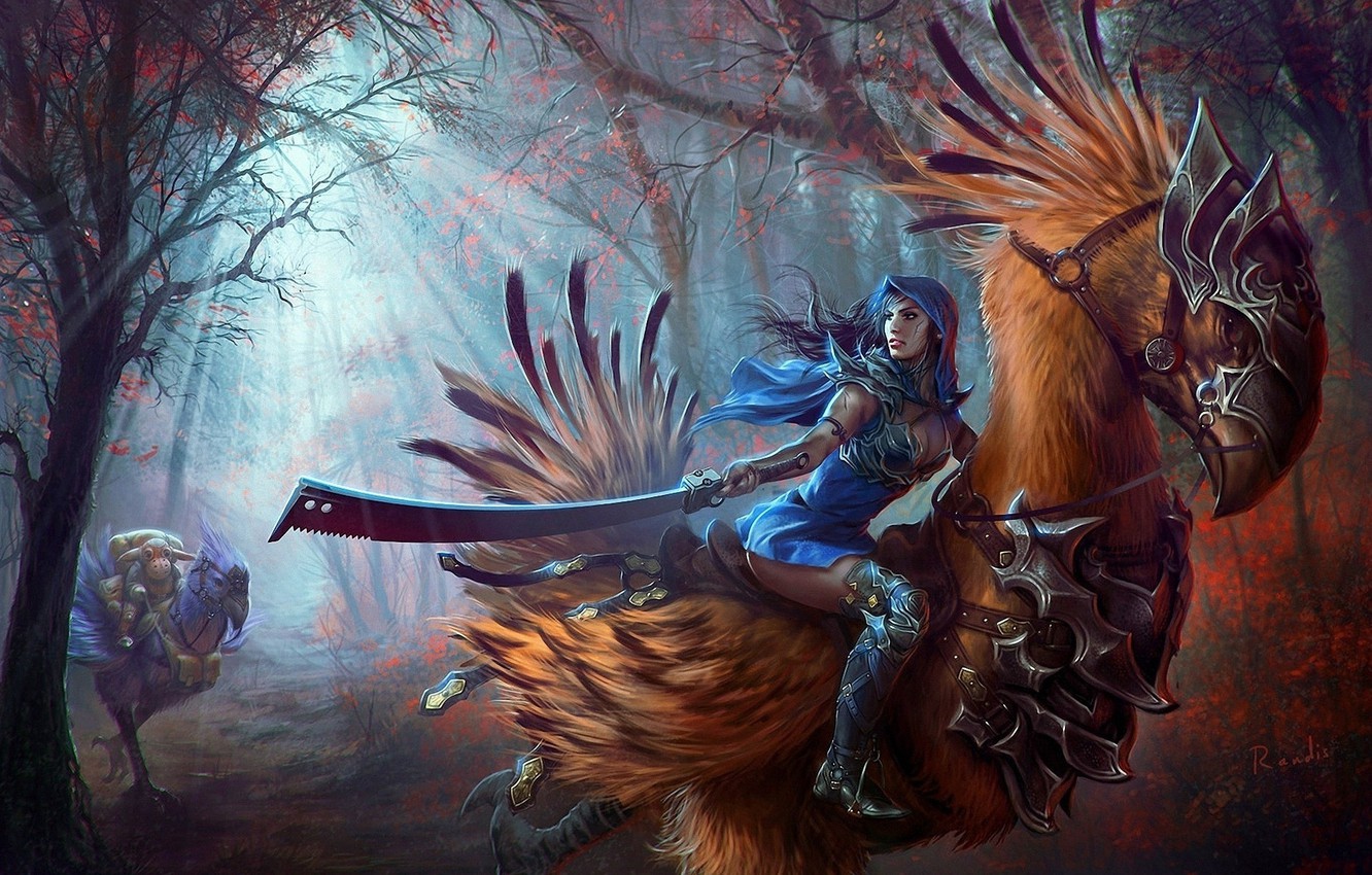 Woman Warrior With Sword Cool
 Wallpapers