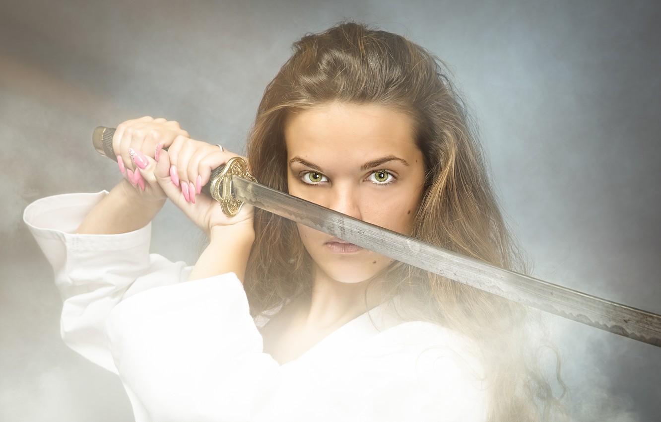 Woman Warrior With Sword Cool
 Wallpapers