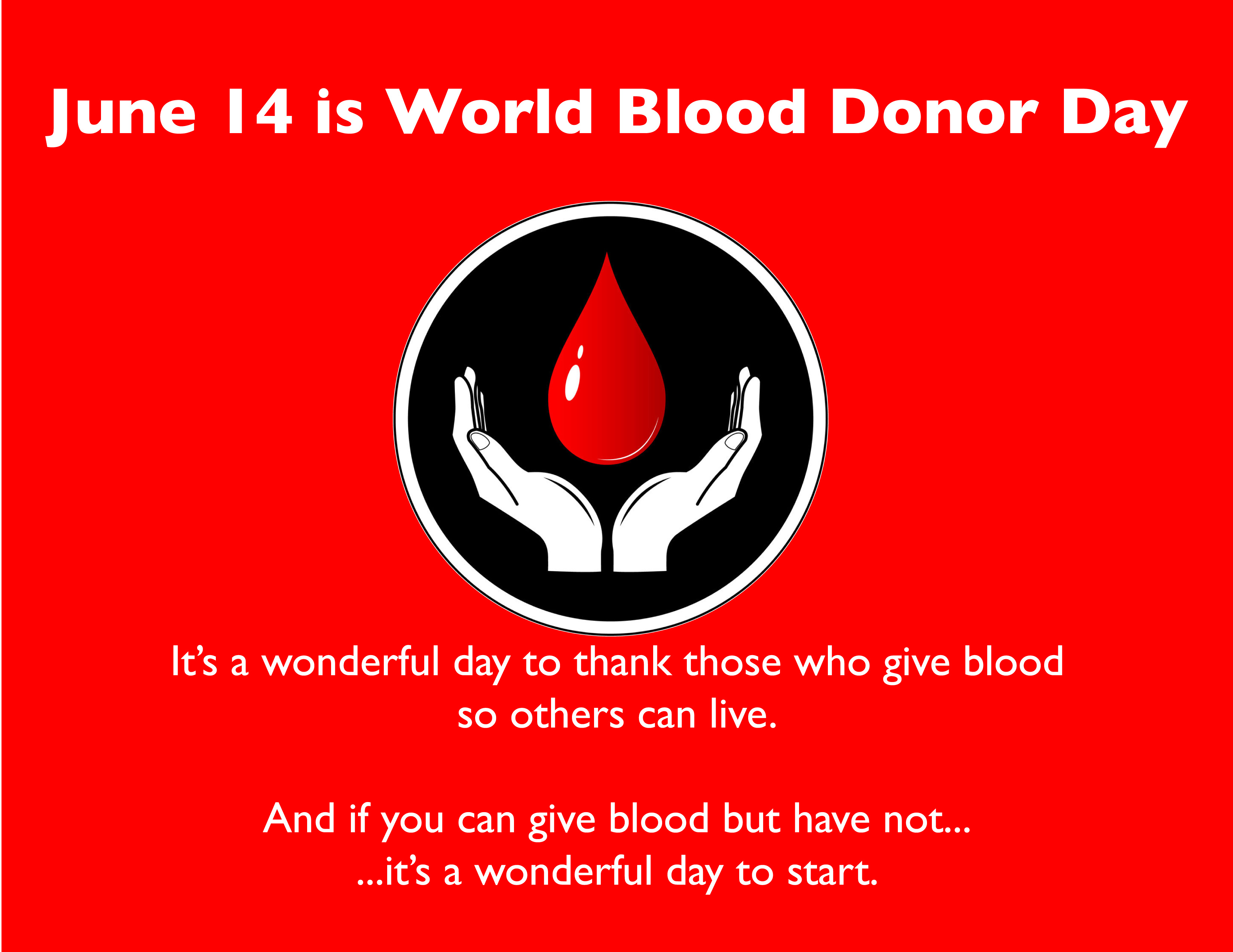 Blood Donor Month Wallpapers