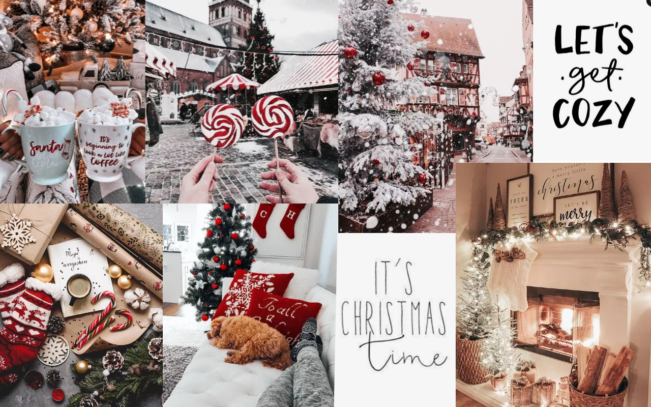 Christmas Aesthetic Tumblr Computer Wallpapers