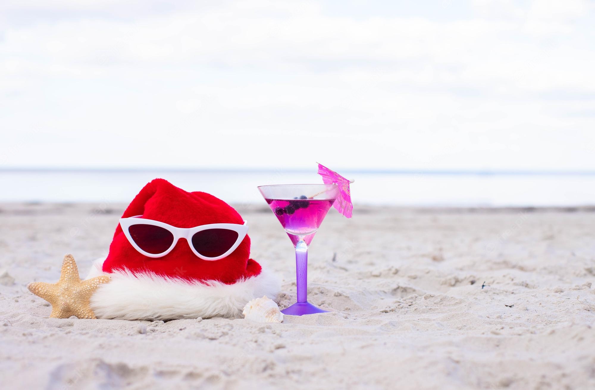 Christmas Beach Wallpapers