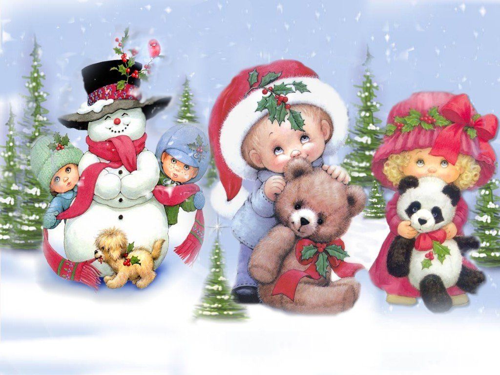 Christmas Children Wallpapers