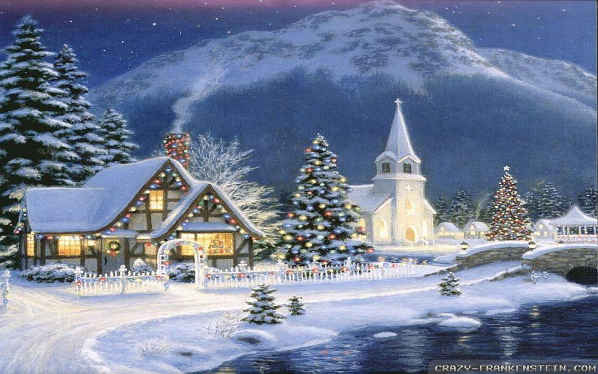 Christmas Church Wallpapers