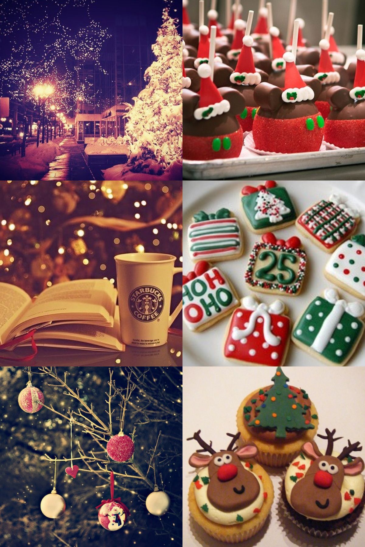 Christmas Collage Wallpapers