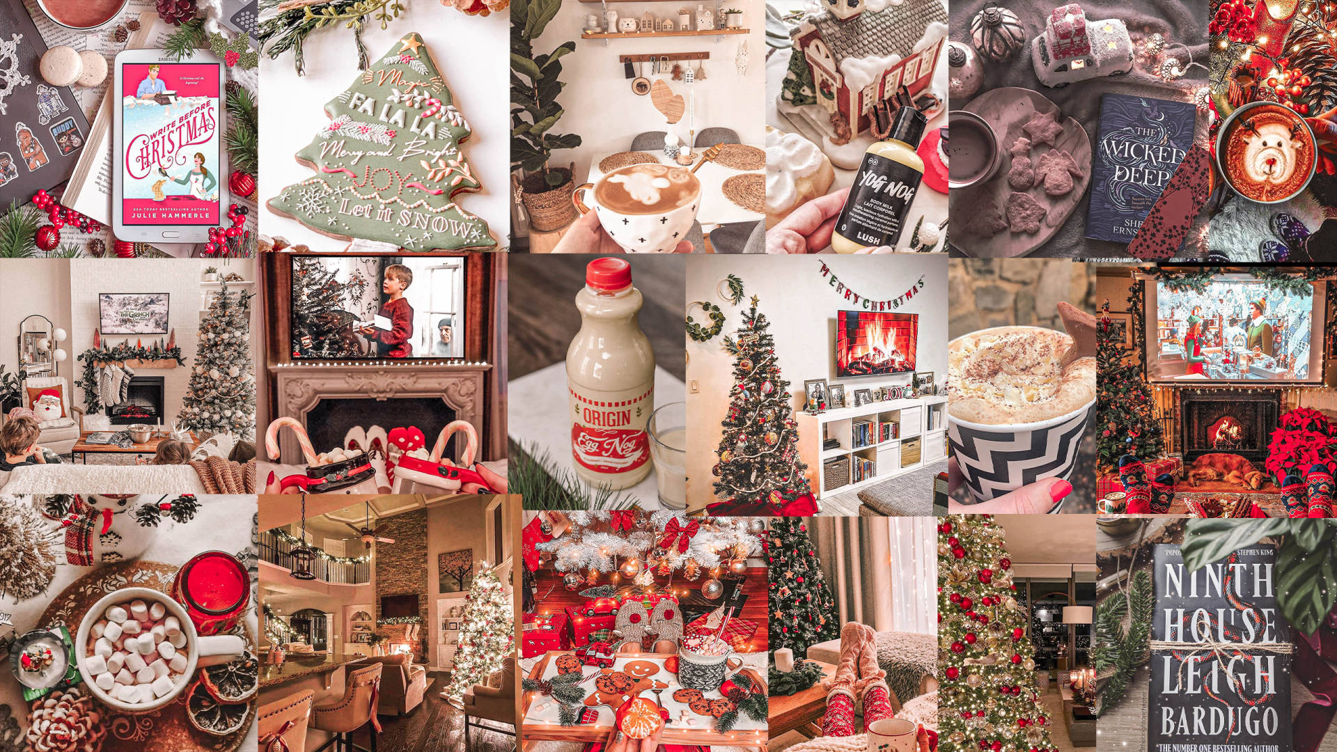 Christmas Collage Laptop Wallpapers