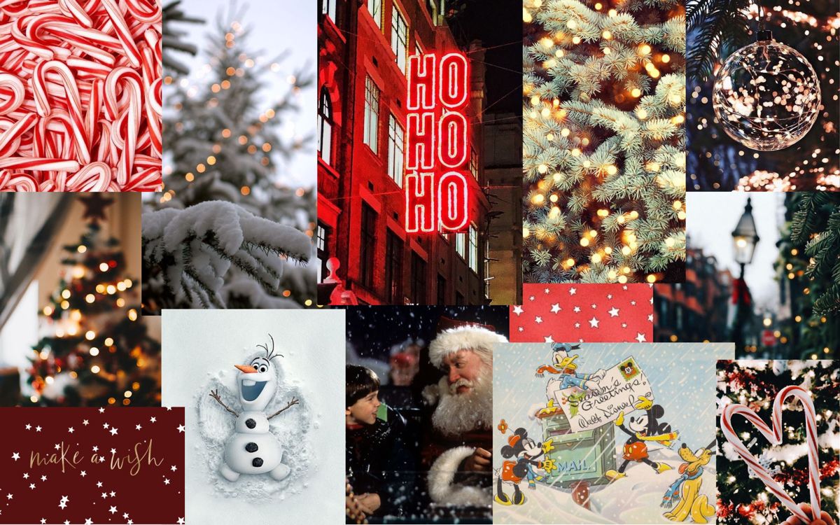 Christmas Collage Laptop Wallpapers