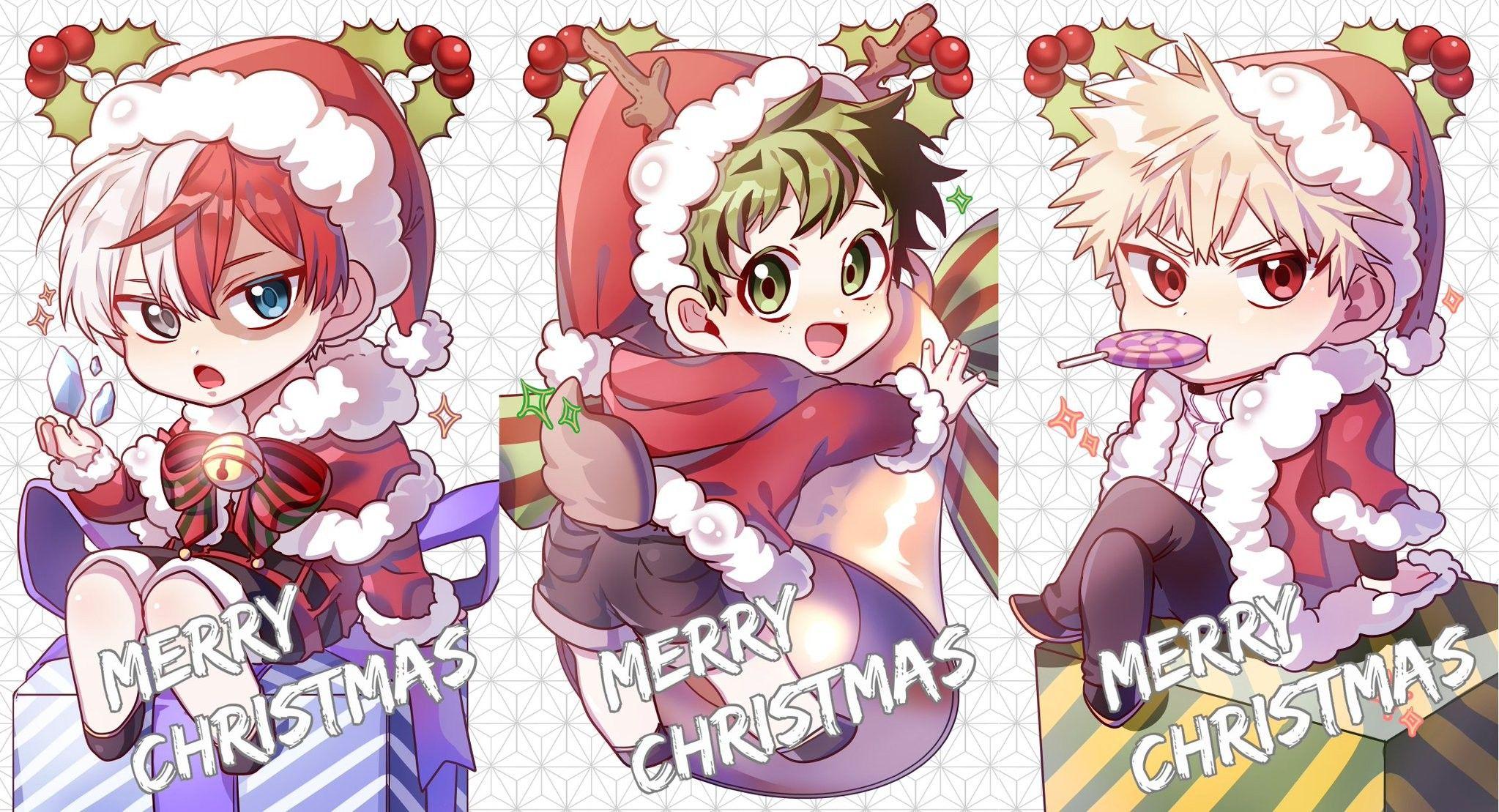 Christmas Deku Wallpapers