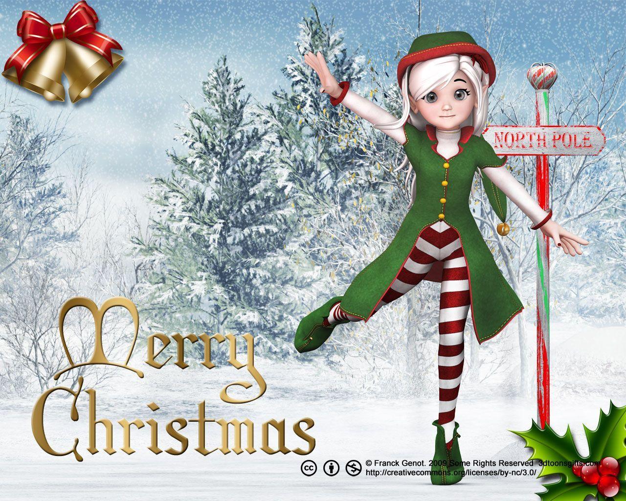 Christmas Elf Wallpapers