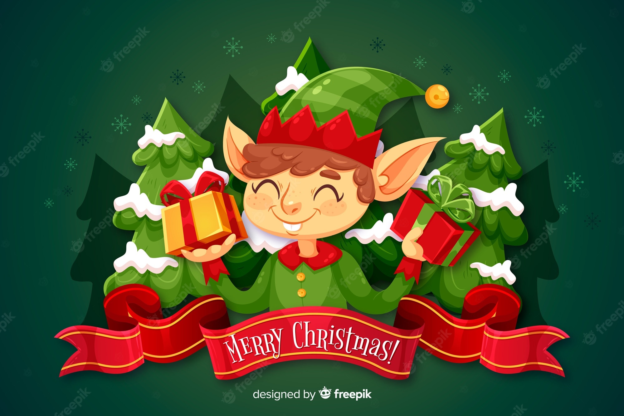 Christmas Elves Wallpapers