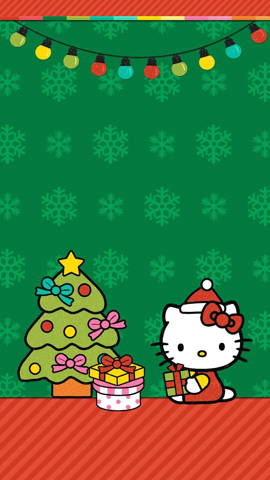 Christmas Hello Kitty Wallpapers