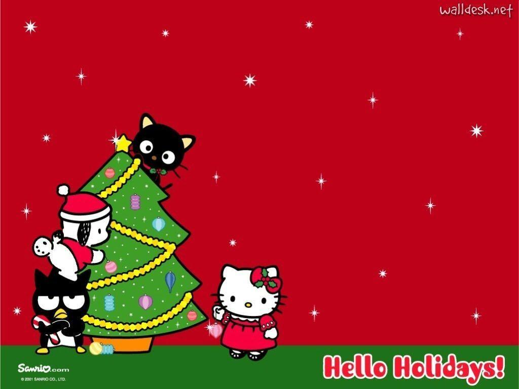 Christmas Hello Kitty Wallpapers