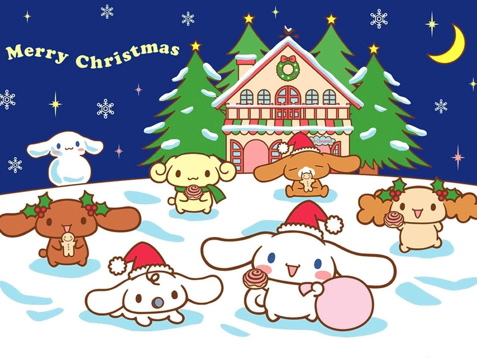 Christmas Hello Kitty Wallpapers