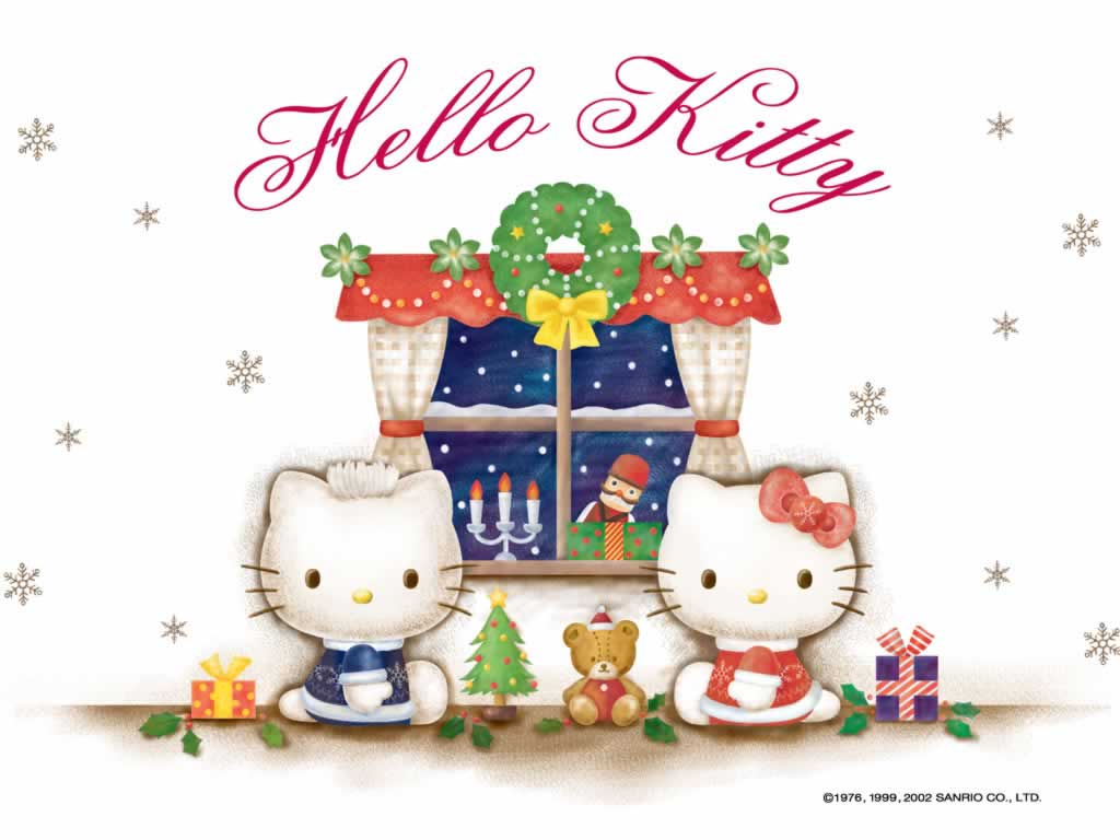 Christmas Hello Kitty Wallpapers