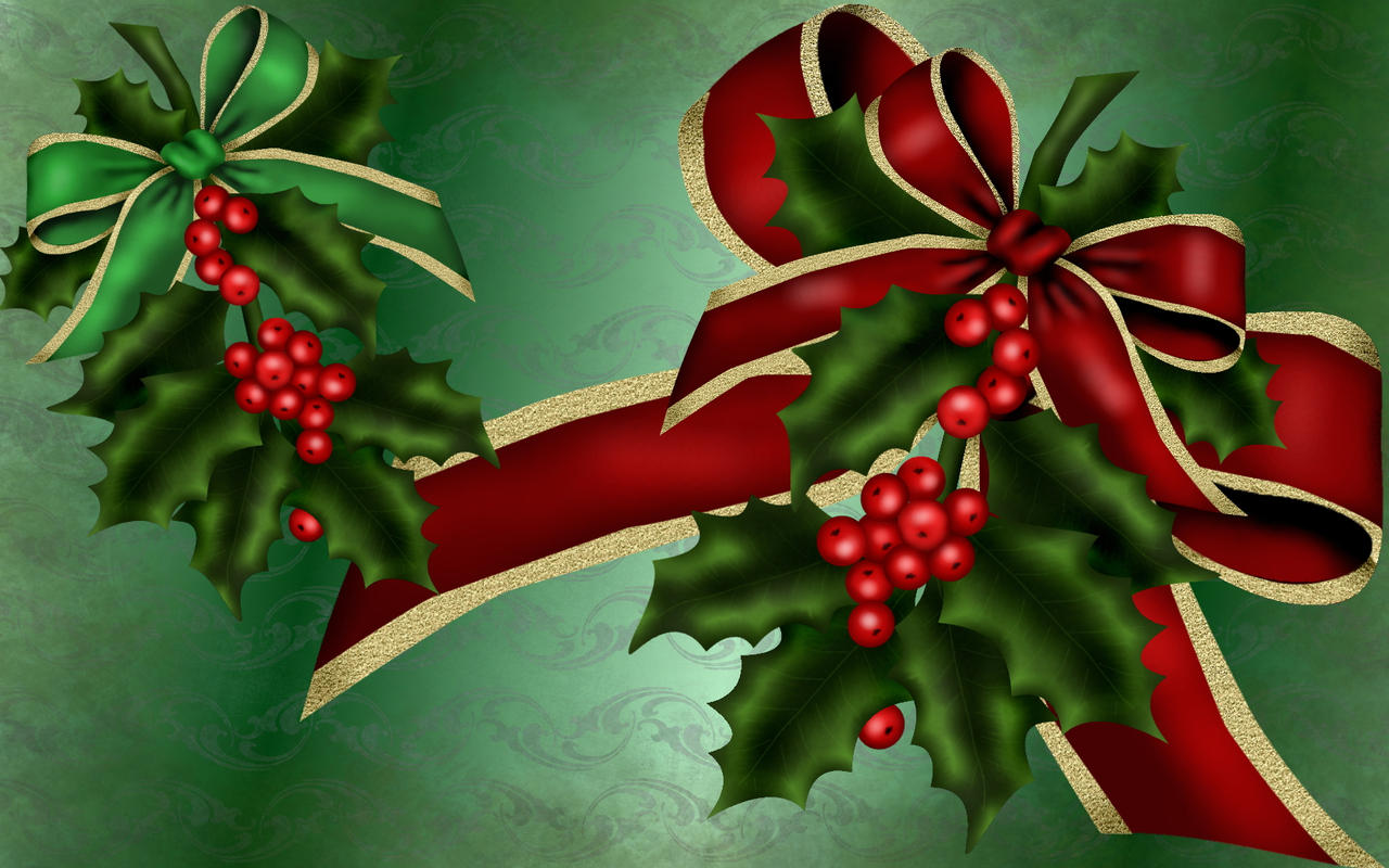 Christmas Holly Wallpapers