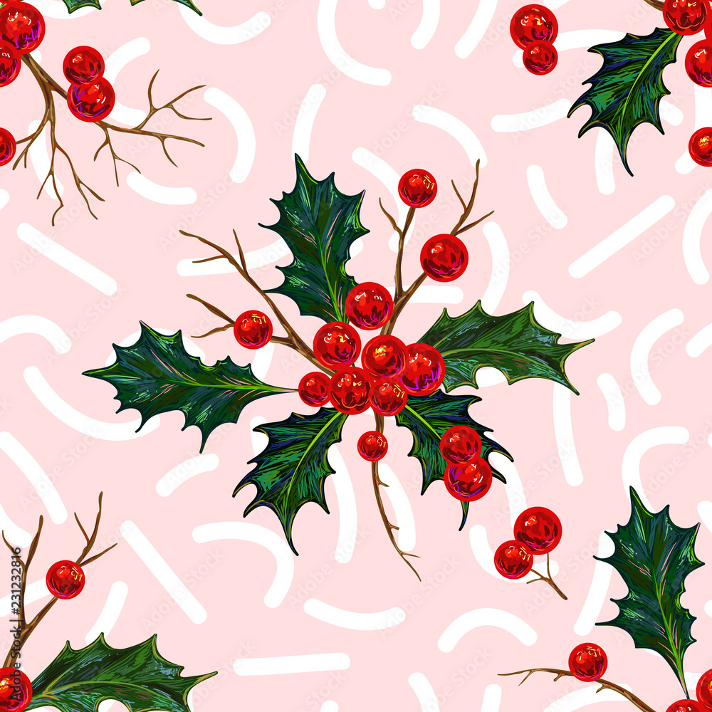 Christmas Holly Wallpapers