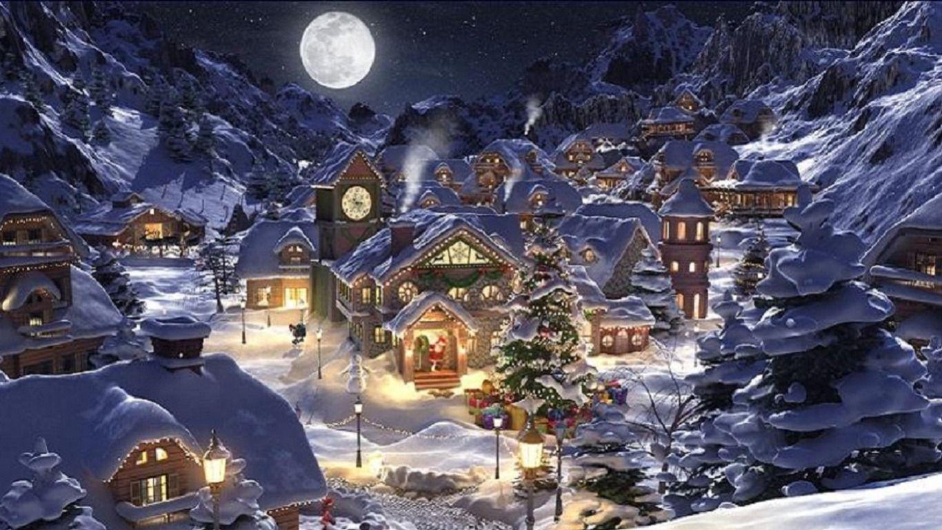 Christmas Landscape Wallpapers