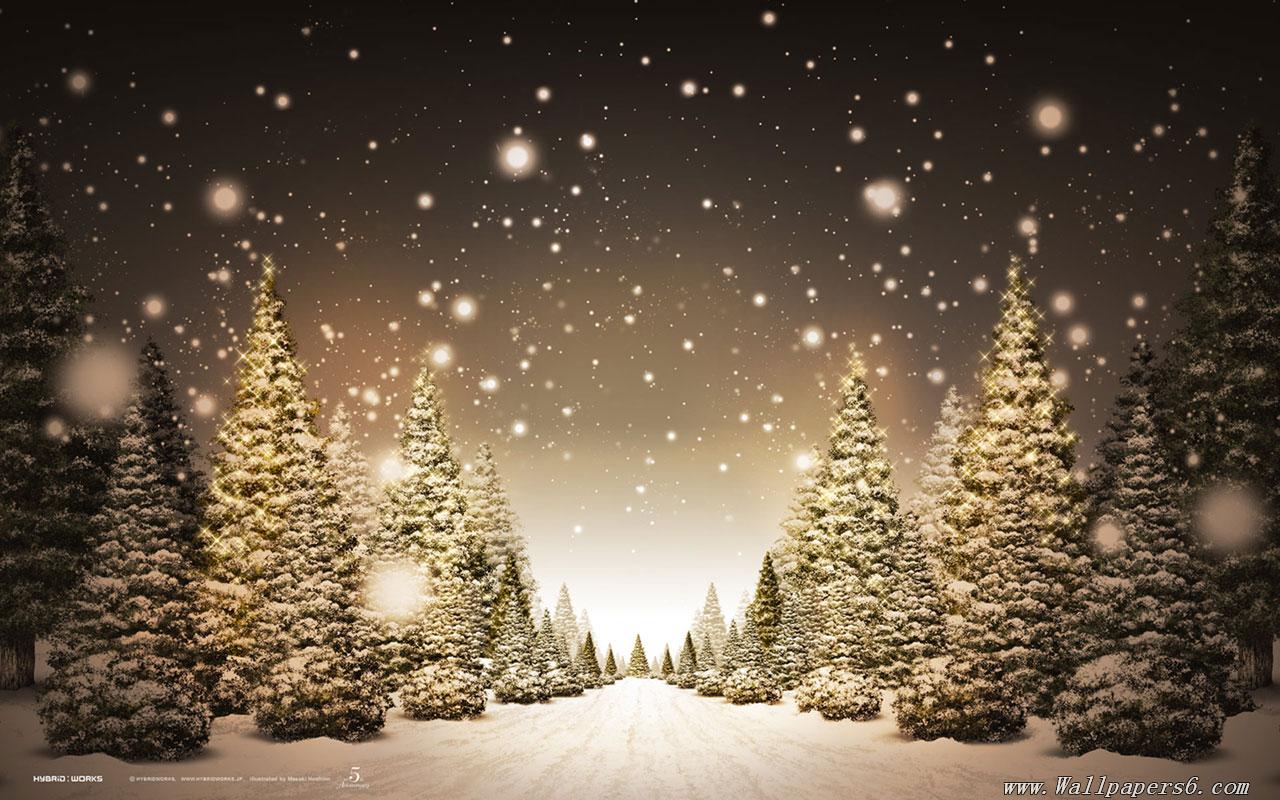 Christmas Landscape Wallpapers