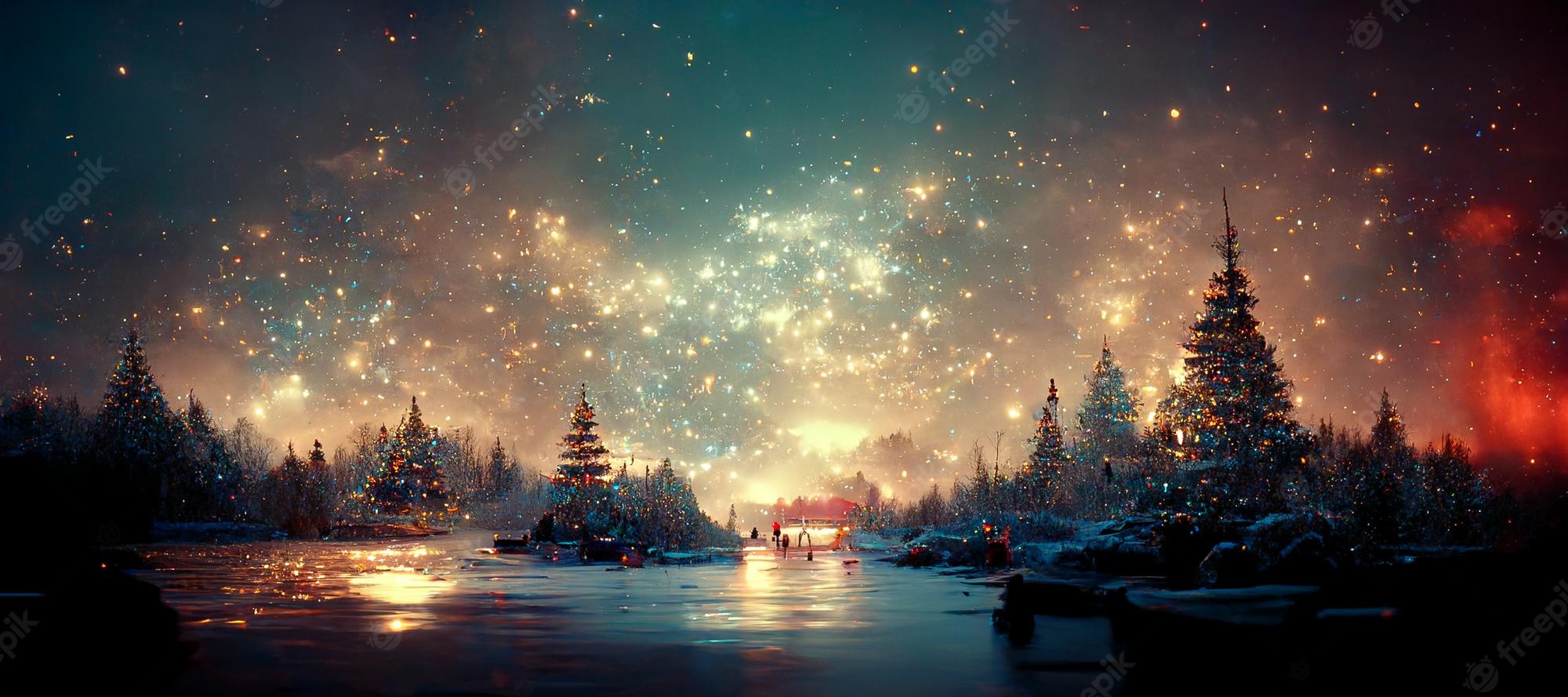 Christmas Landscape Wallpapers