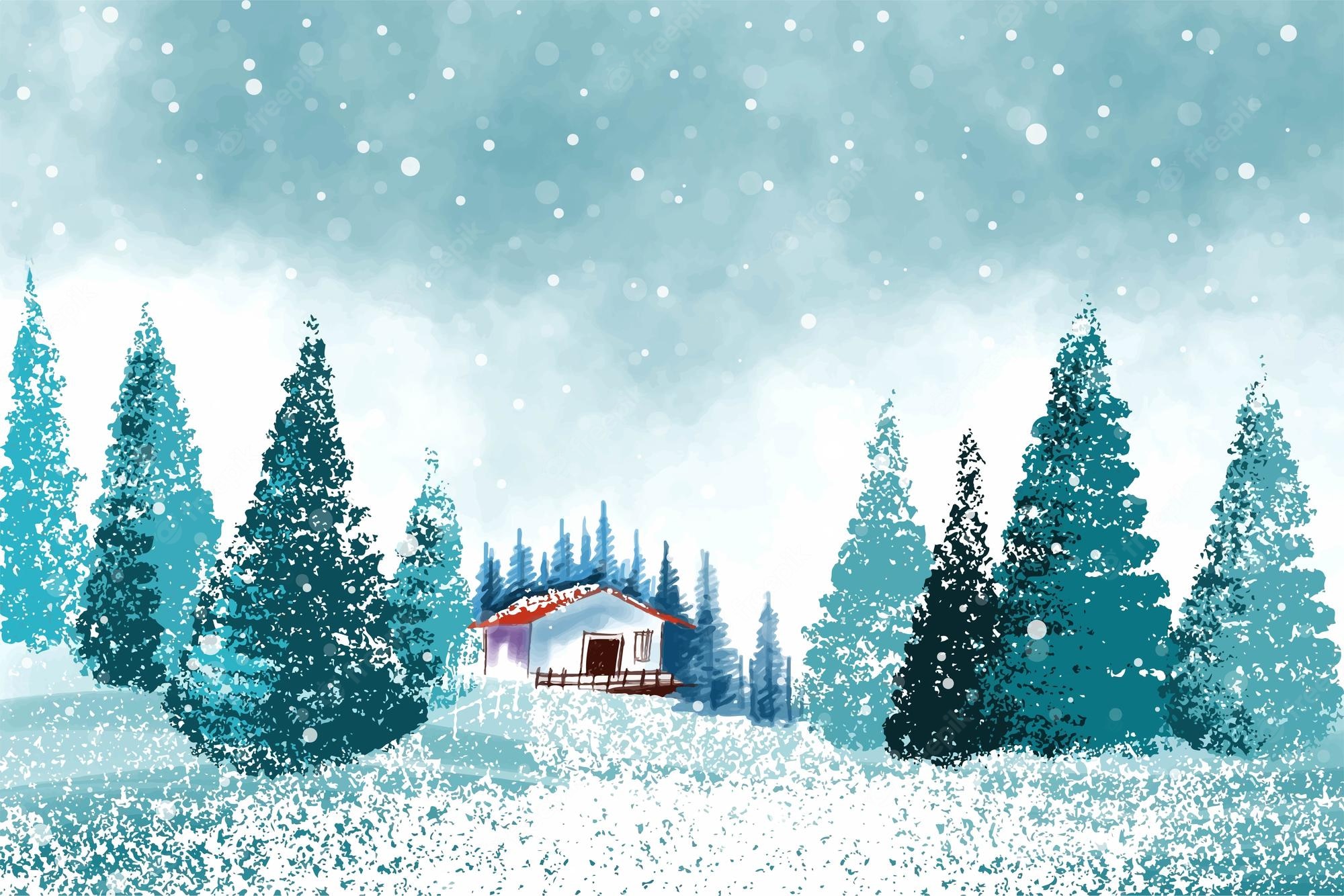 Christmas Landscape Wallpapers