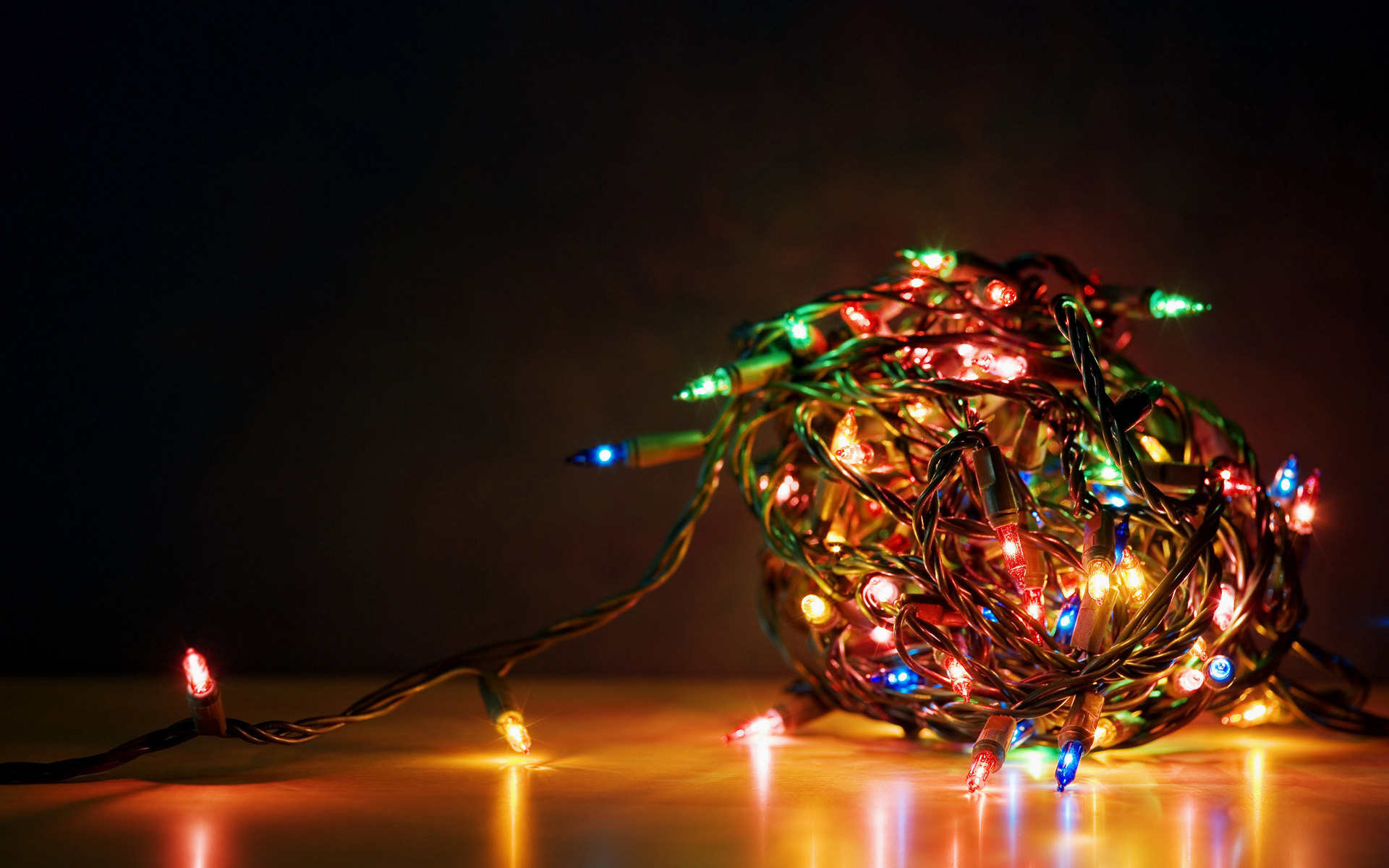 Christmas Lights Desktop Wallpapers