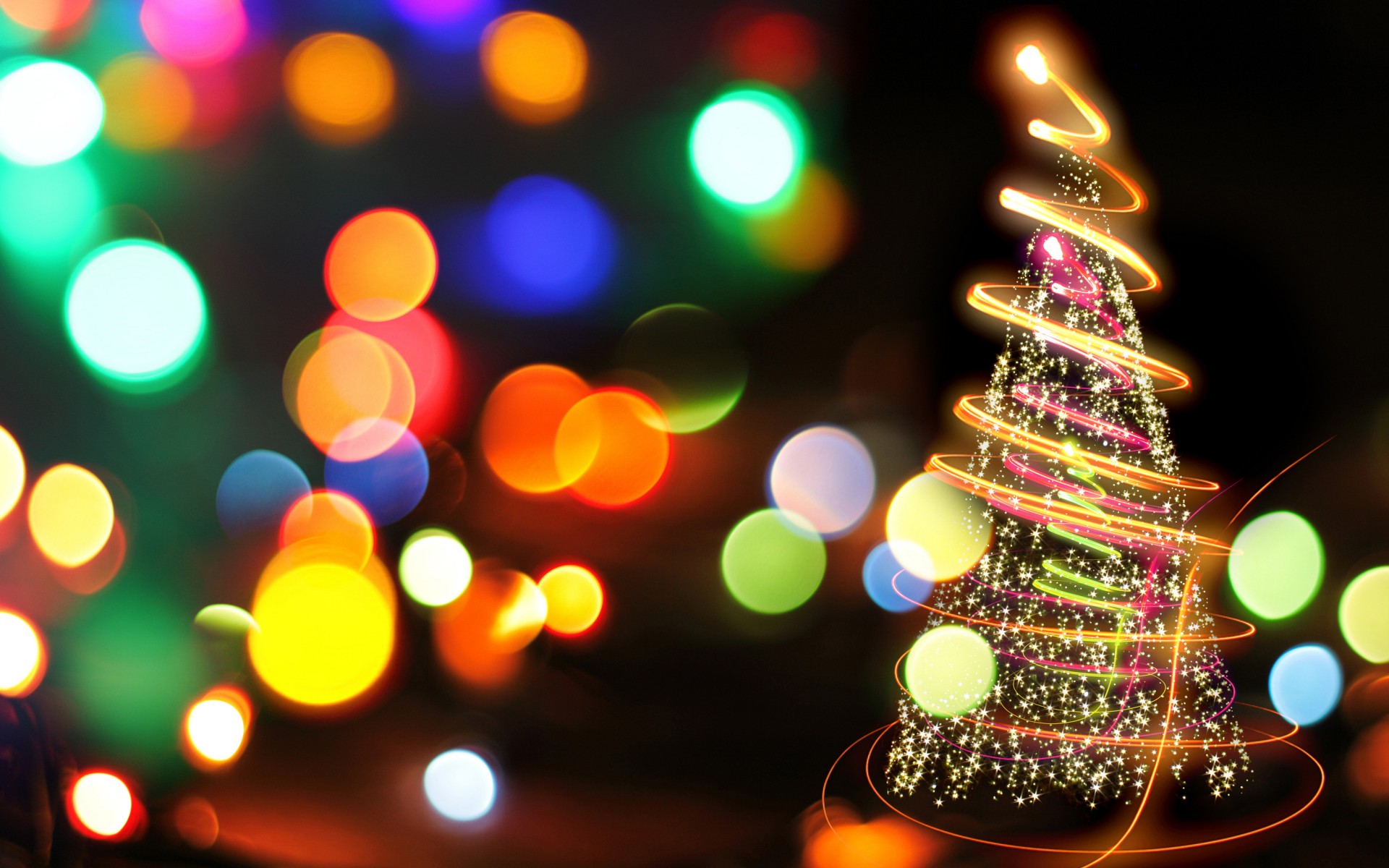 Christmas Lights Desktop Wallpapers