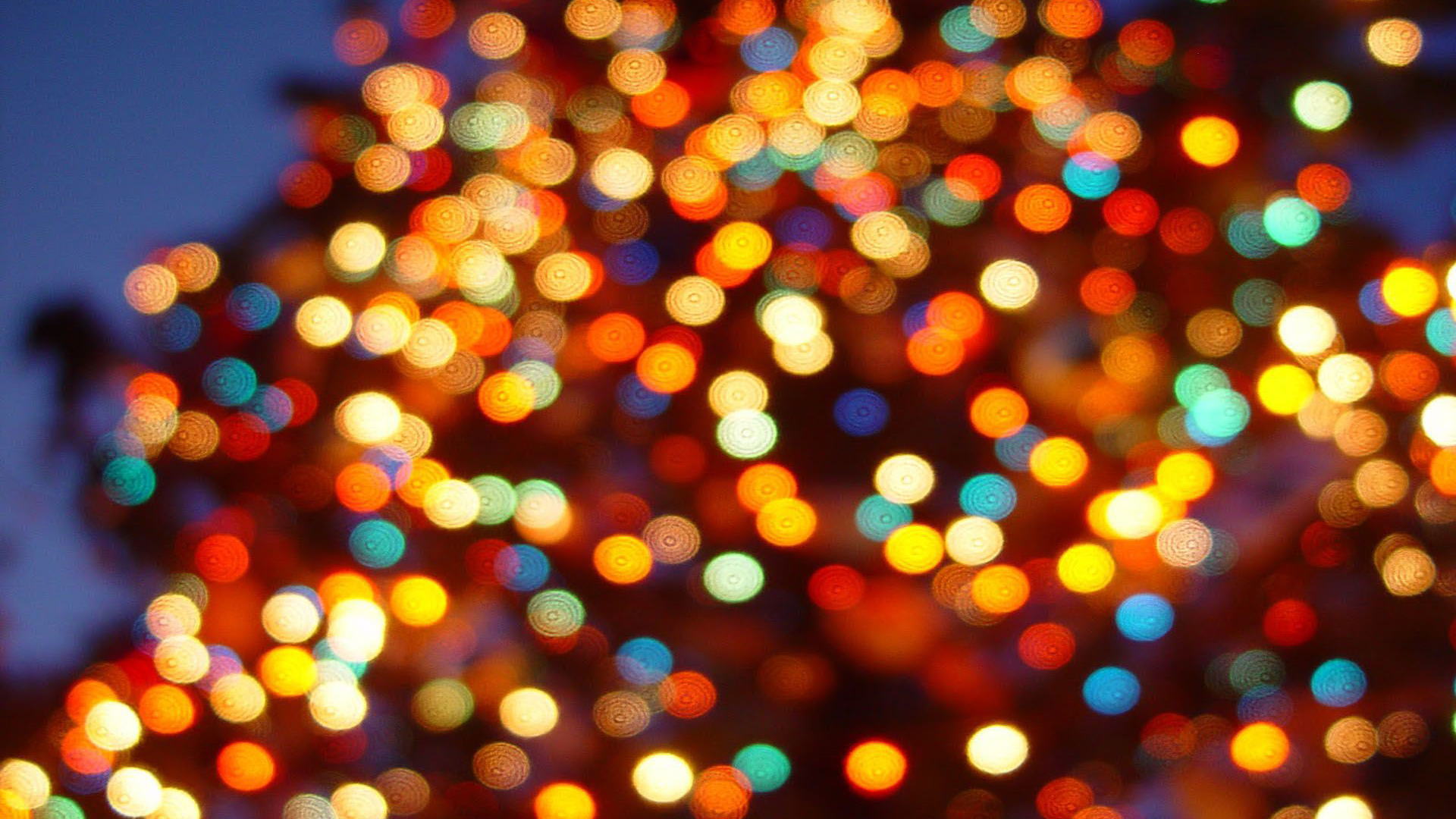 Christmas Lights Desktop Wallpapers