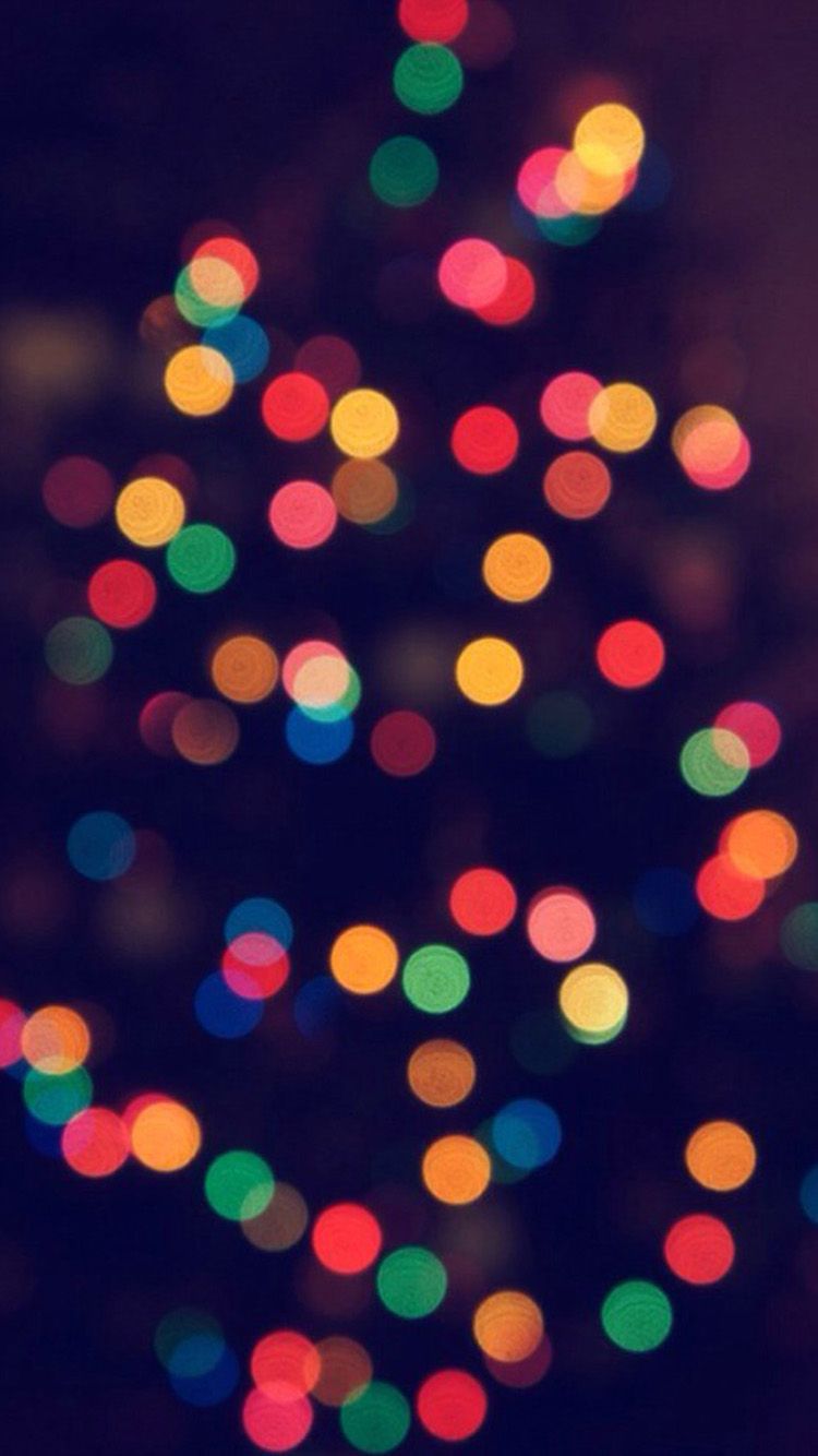 Christmas Lights Iphone Wallpapers