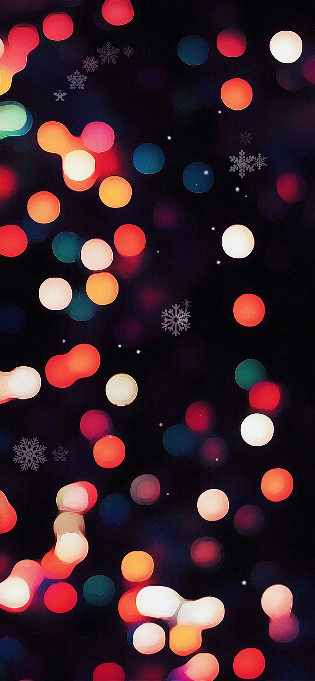 Christmas Lights White Wallpapers