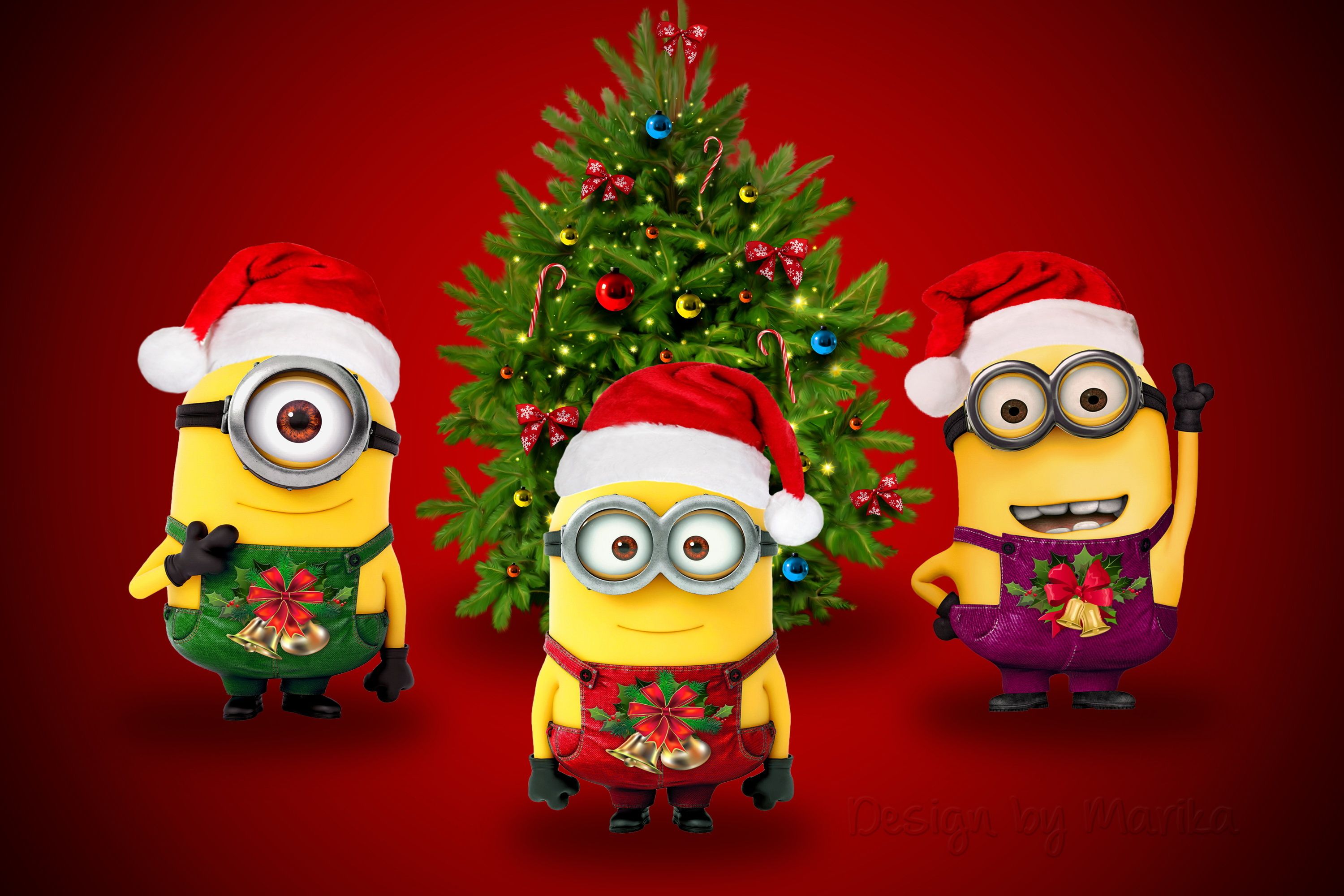 Christmas Minions Wallpapers