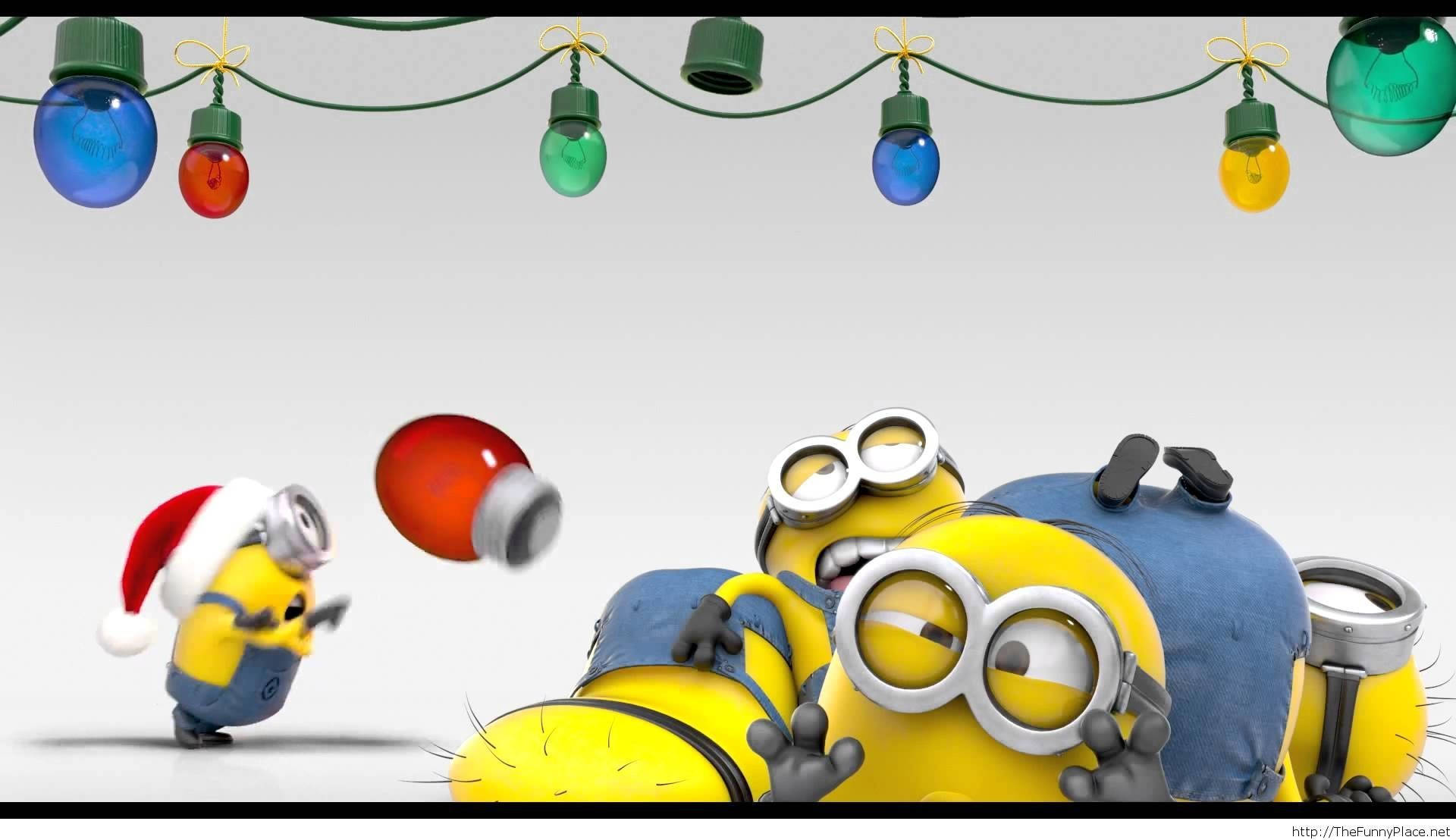 Christmas Minions Wallpapers