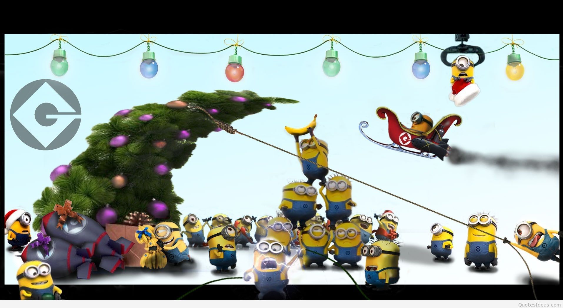 Christmas Minions Wallpapers