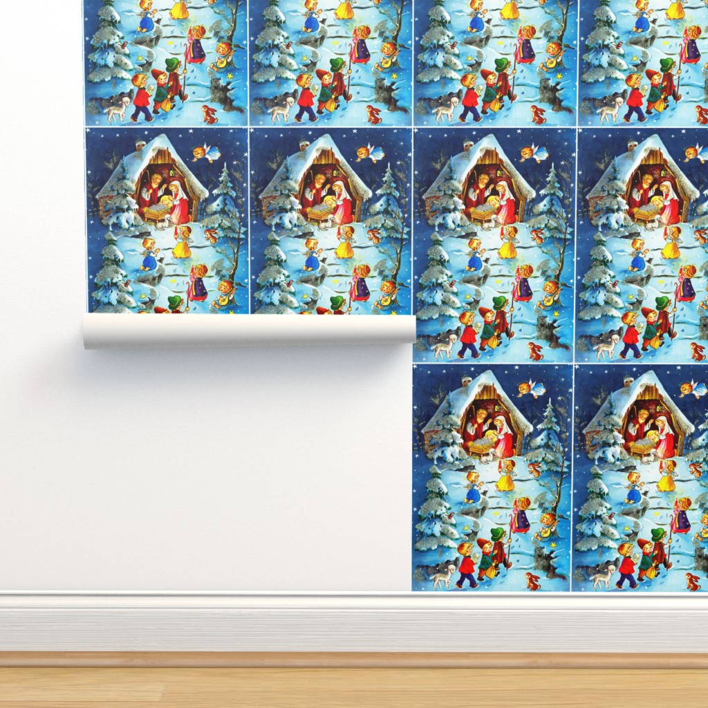 Christmas Nativity Angels Wallpapers