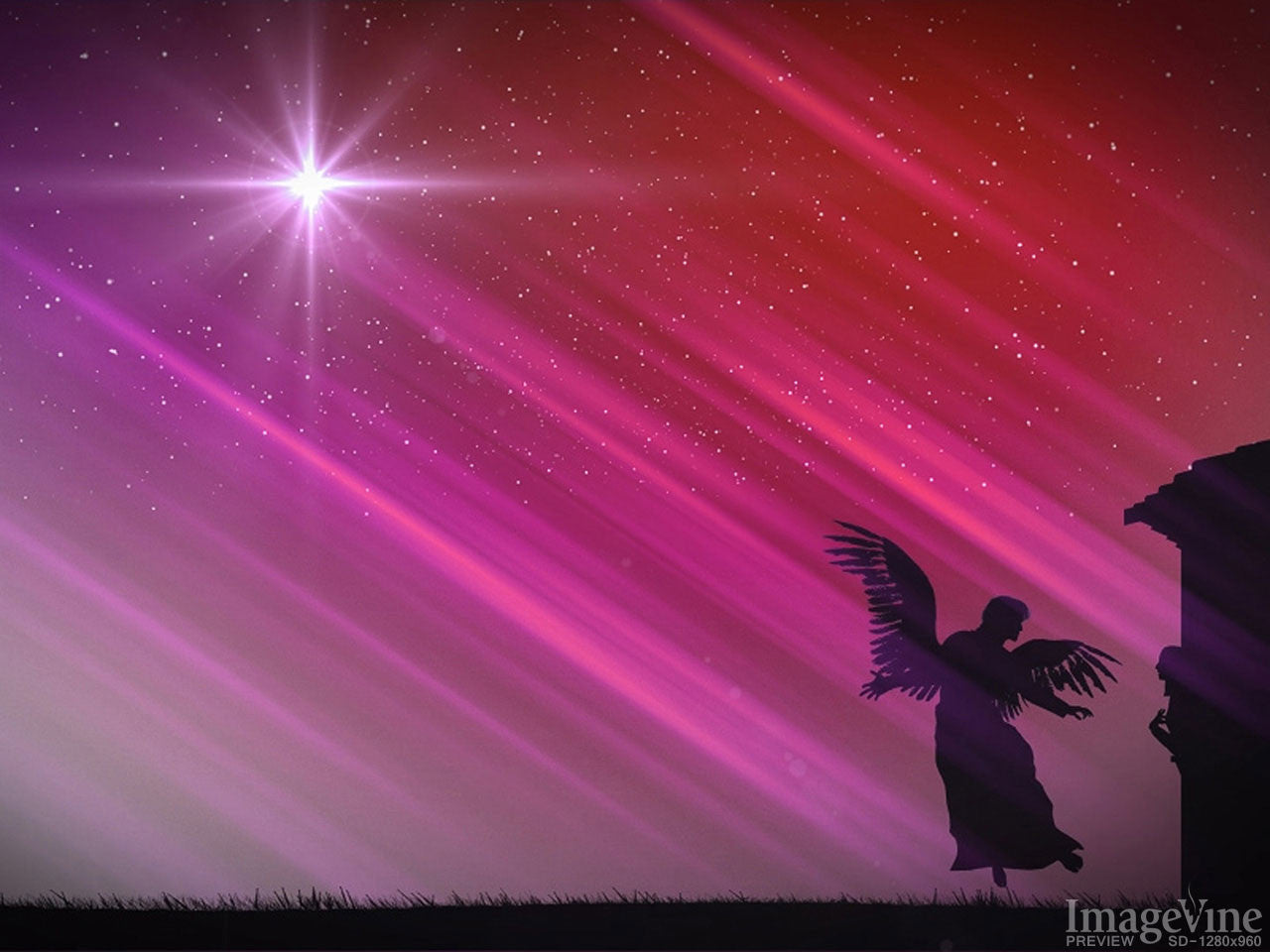 Christmas Nativity Angels Wallpapers