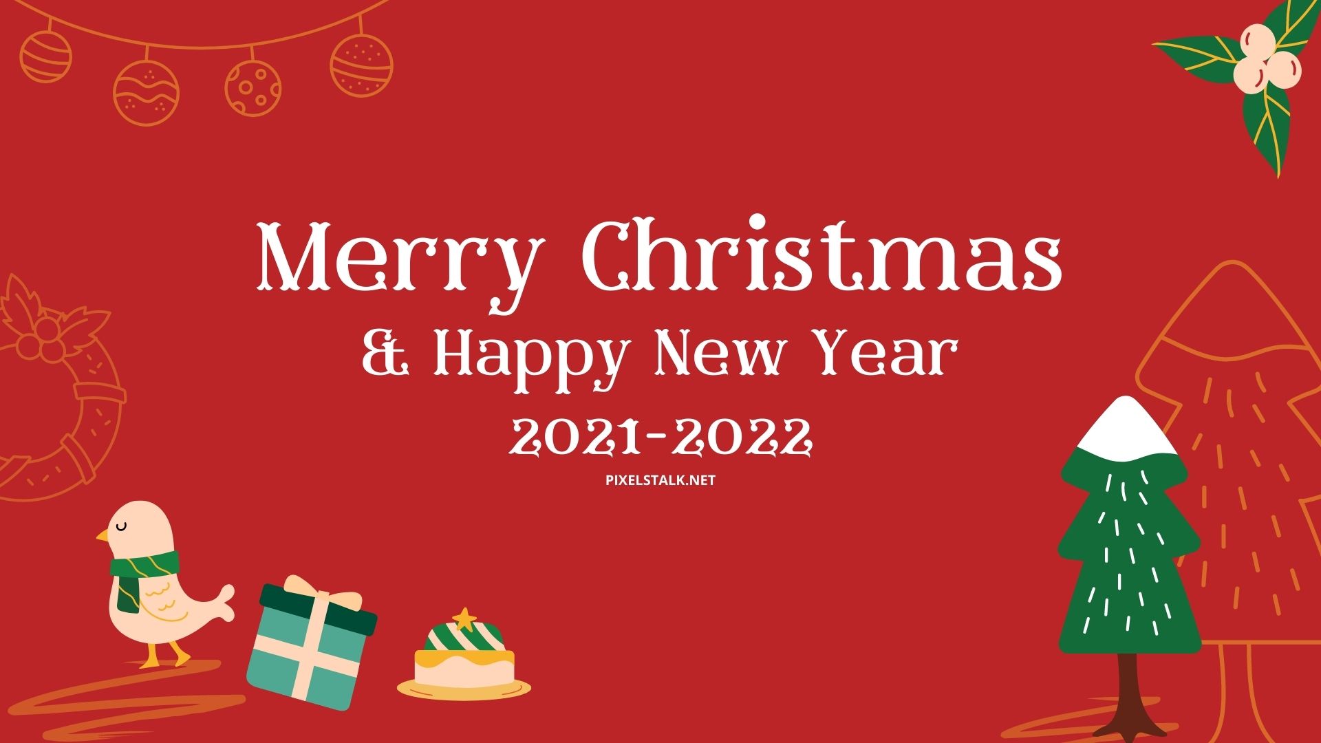 Christmas New Year 2022 4K Wallpapers