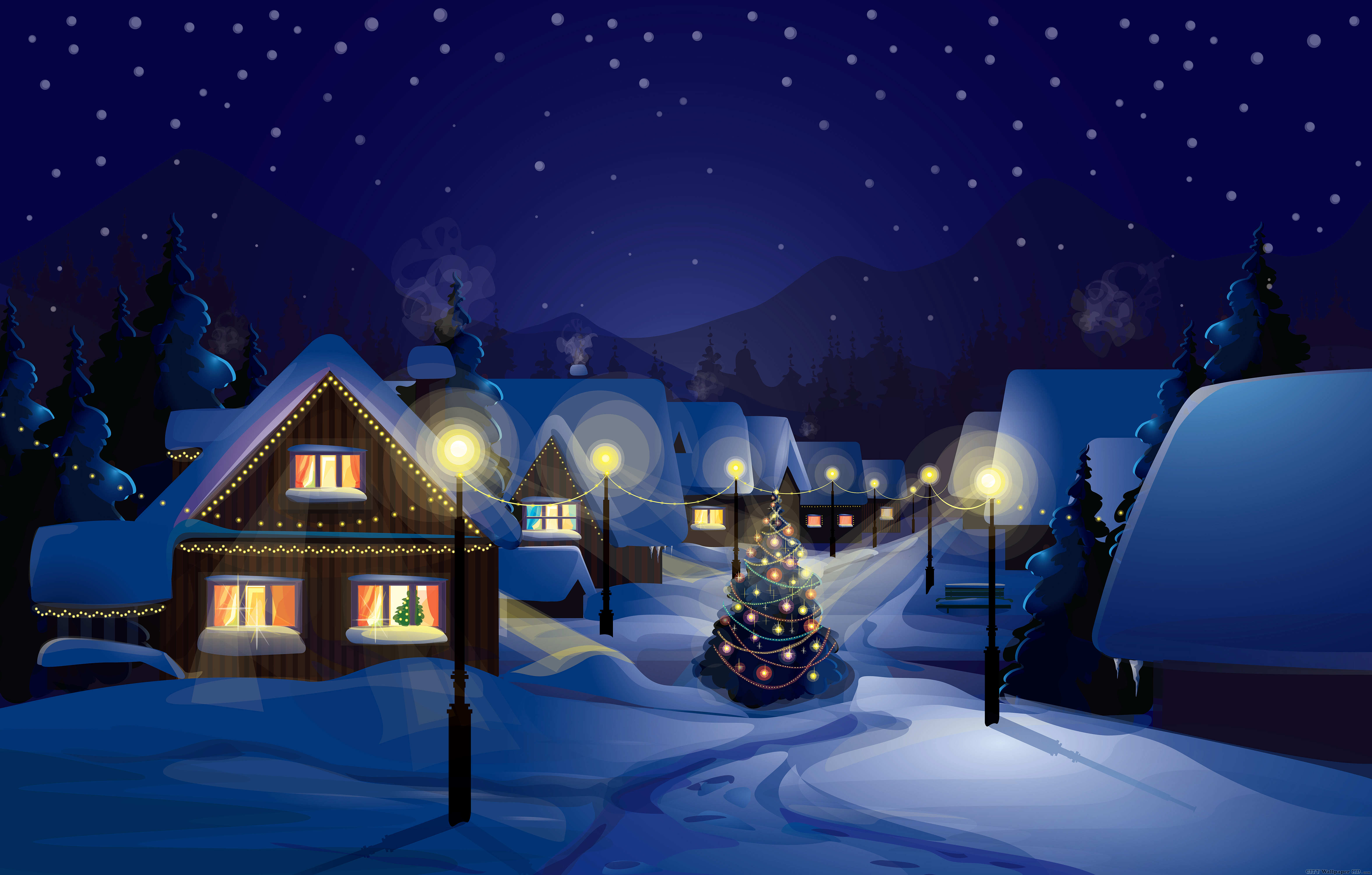 Christmas Night Wallpapers