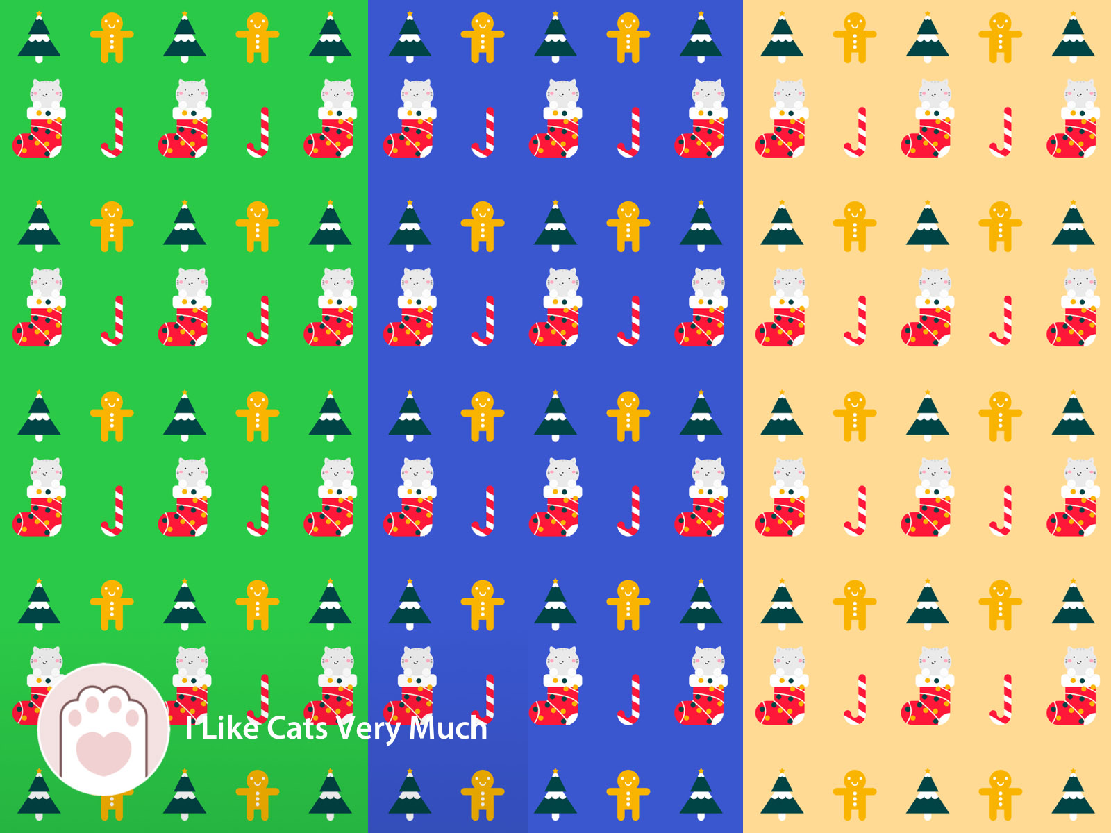 Christmas Pattern Wallpapers