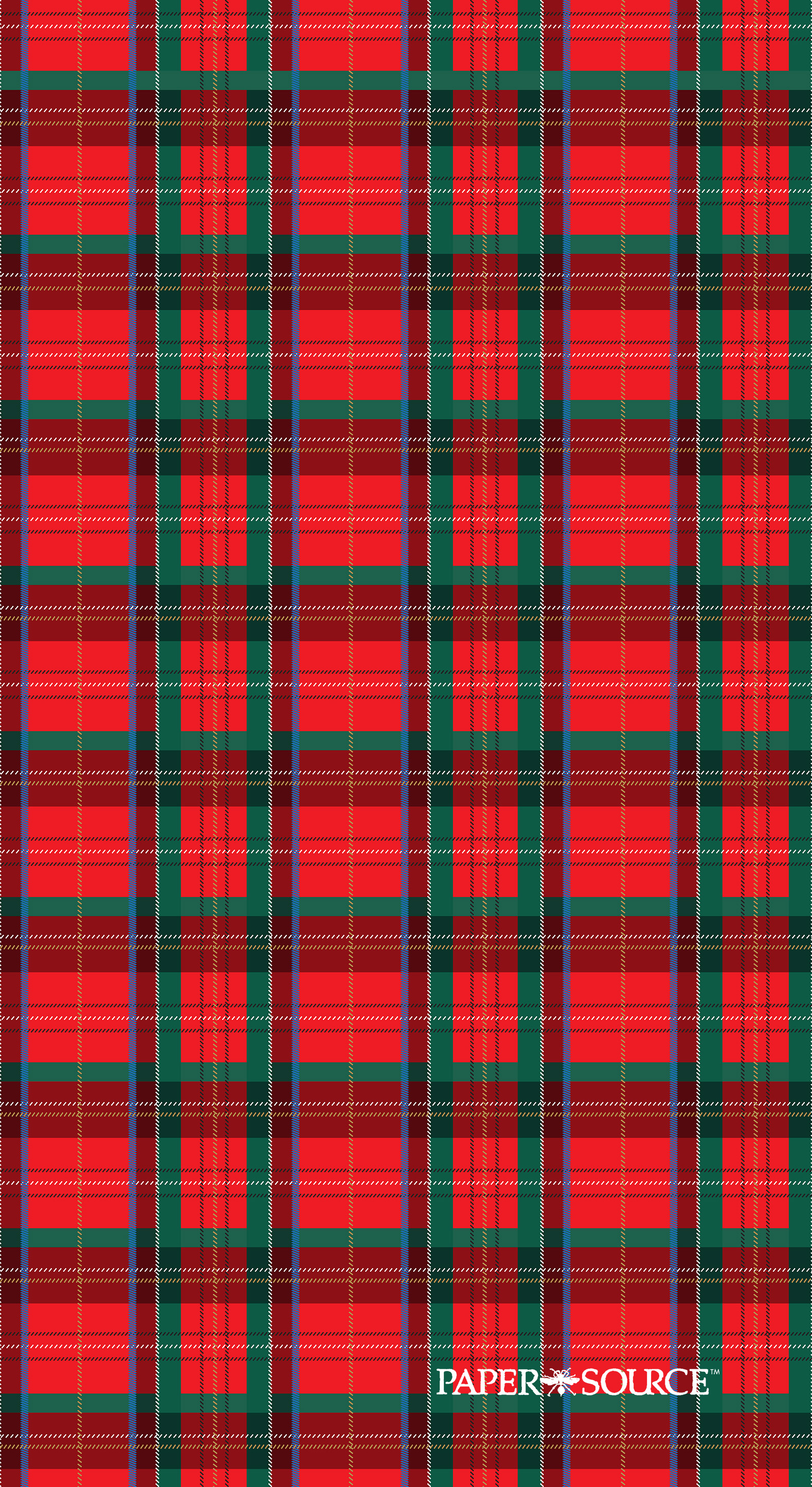 Christmas Plaid Wallpapers