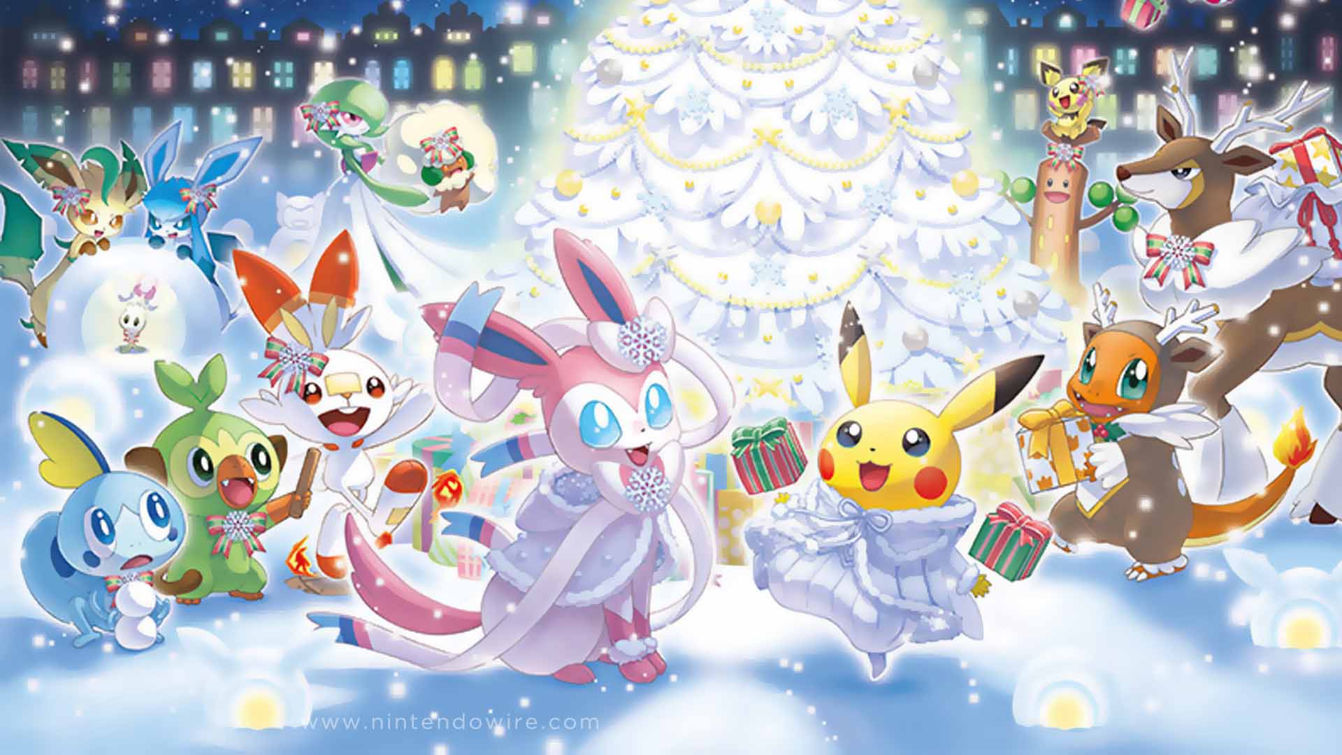 Christmas Pokemon Wallpapers