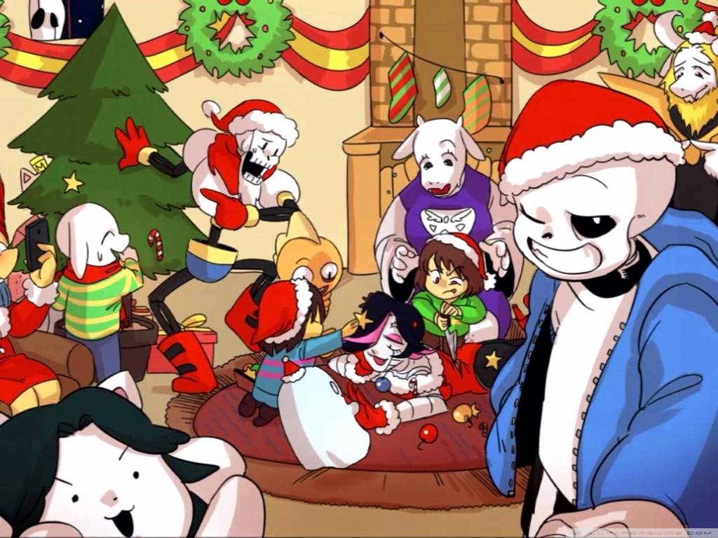 Christmas Sans Wallpapers