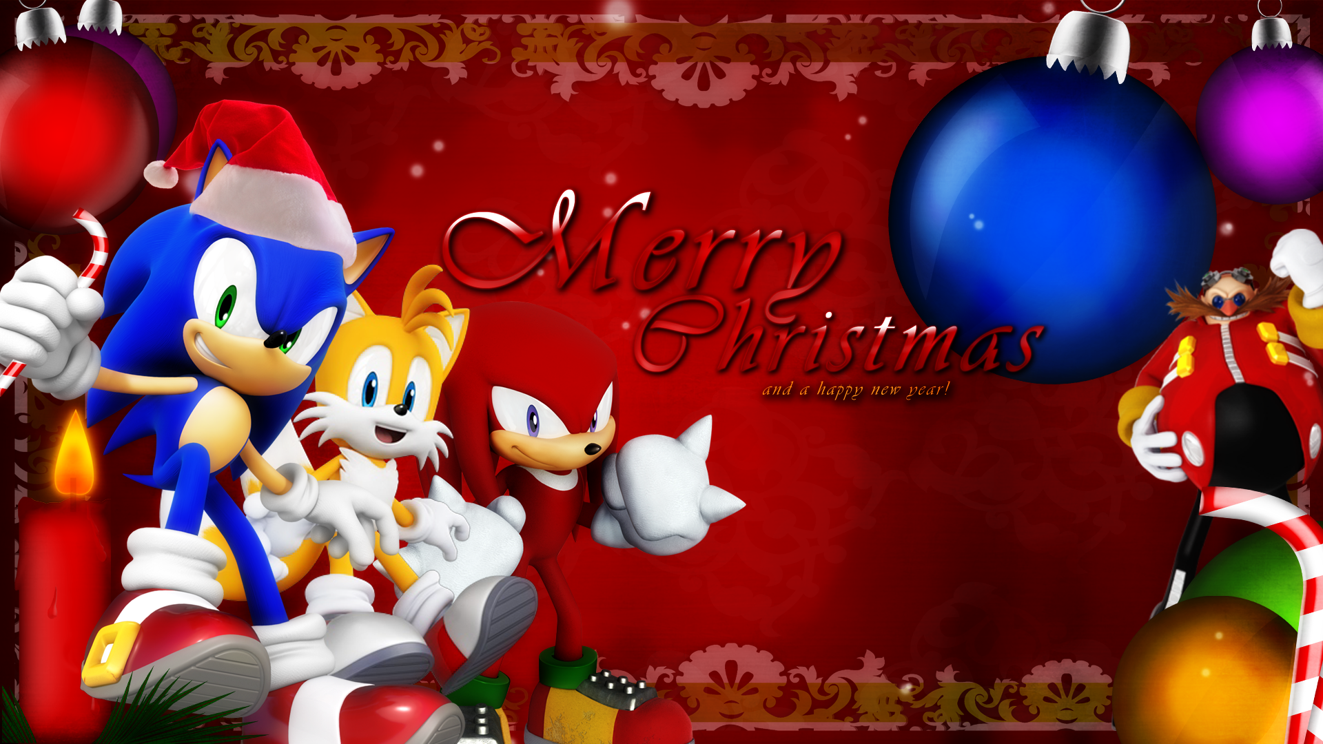 Christmas Sonic Wallpapers