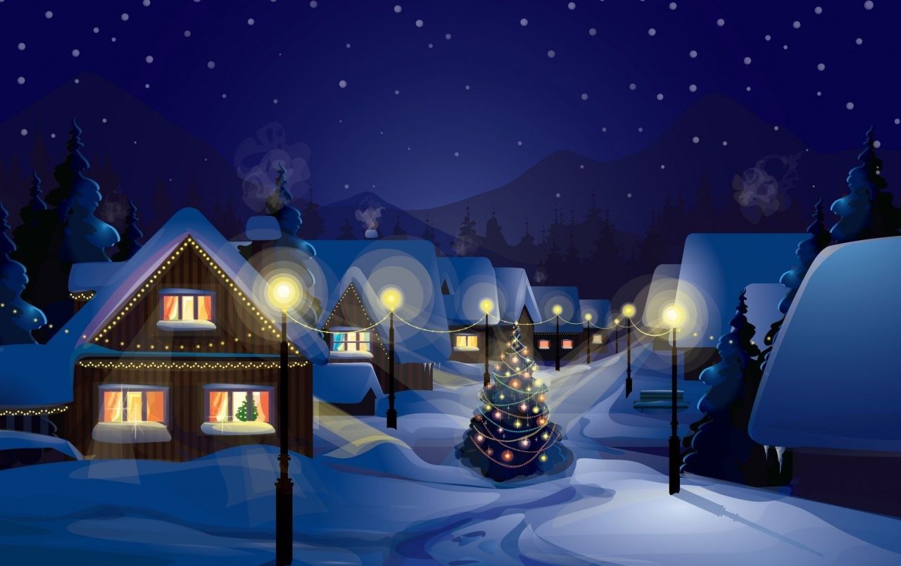 Christmas Town Wallpapers