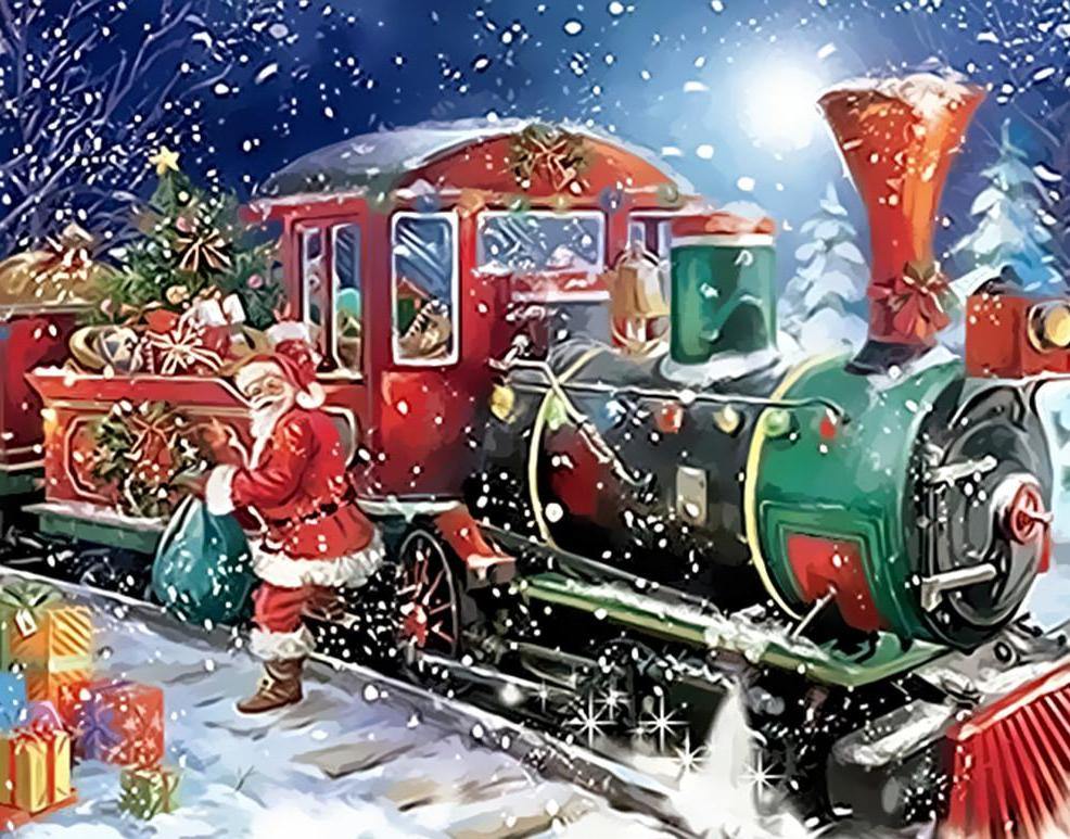 Christmas Train Wallpapers