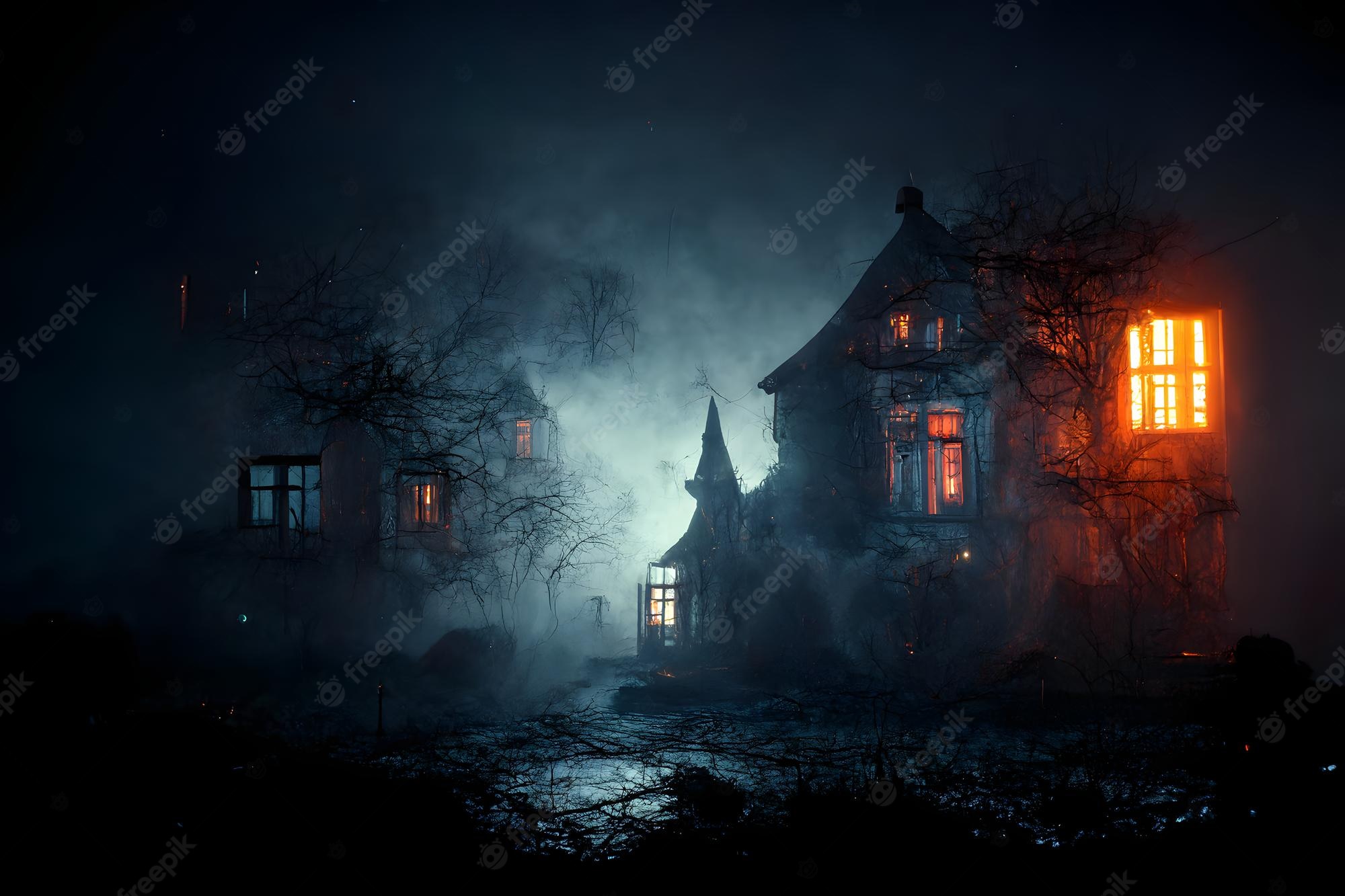 Halloween Haunted House Wallpapers
