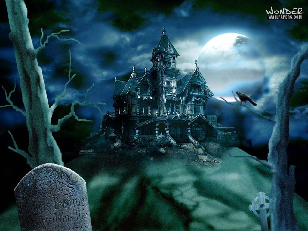 Halloween Haunted House Wallpapers