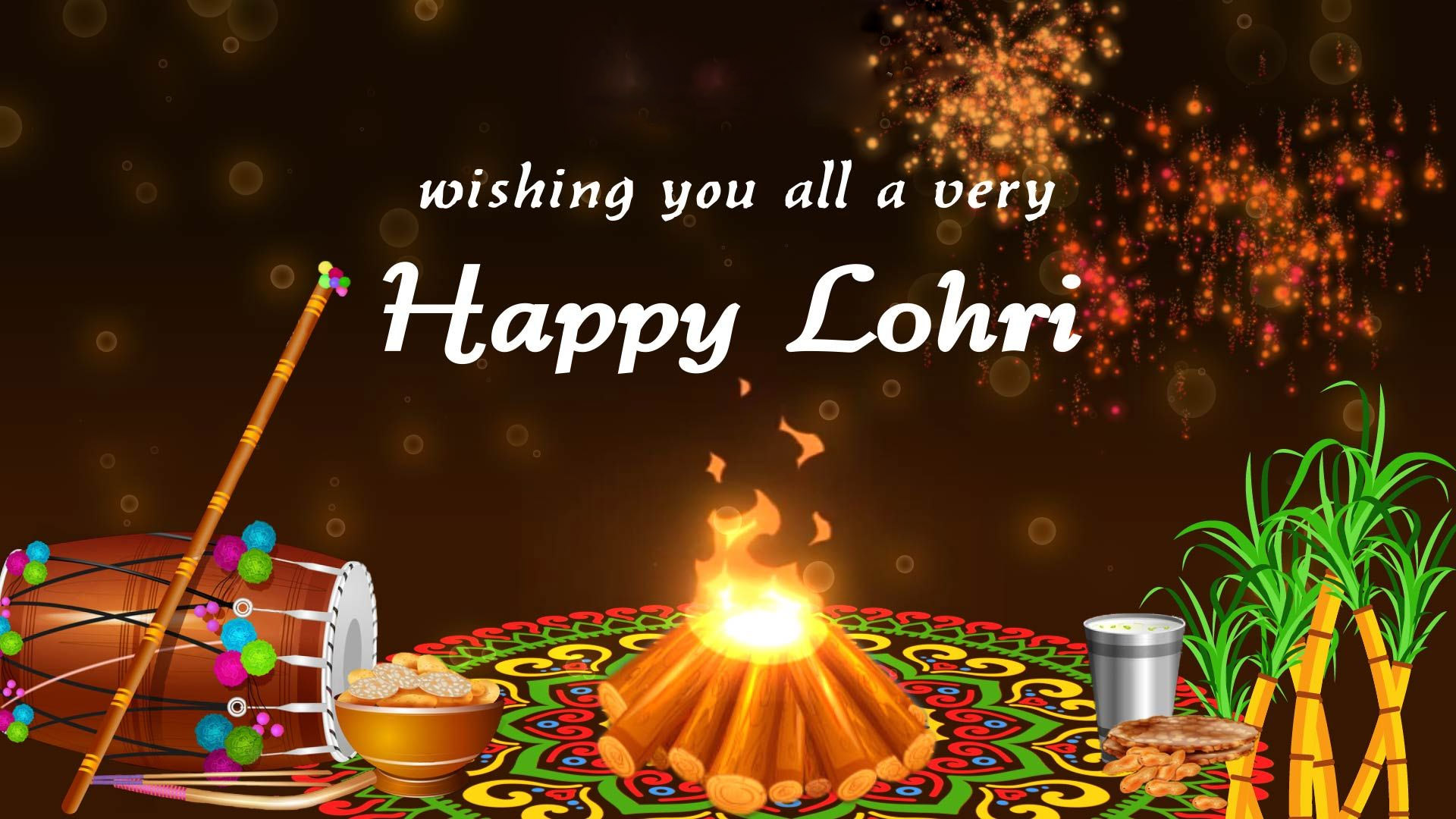 Happy Lohri Wallpapers