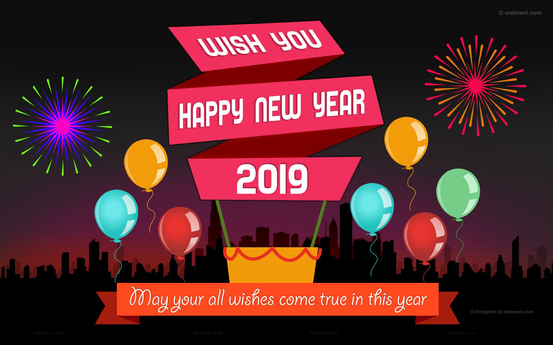 New Year 2019 Wish Wallpapers